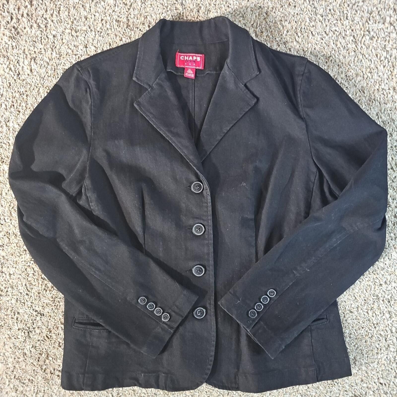 Chaps Chaps Denim Womens XL jean Blazer Size XL / US 12-14 / IT 48-50 - 1 Thumbnail