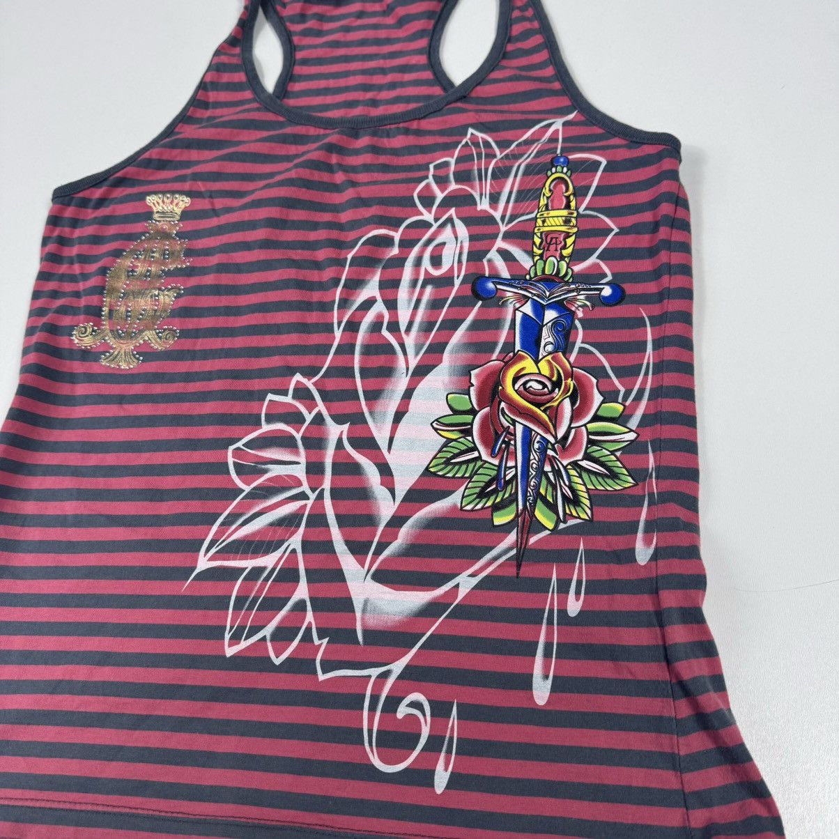Ed Hardy vintage t shirt christian audigier ed hardy y2k big logo Size XXL / US 16-18 / IT 52-54 - 3 Thumbnail