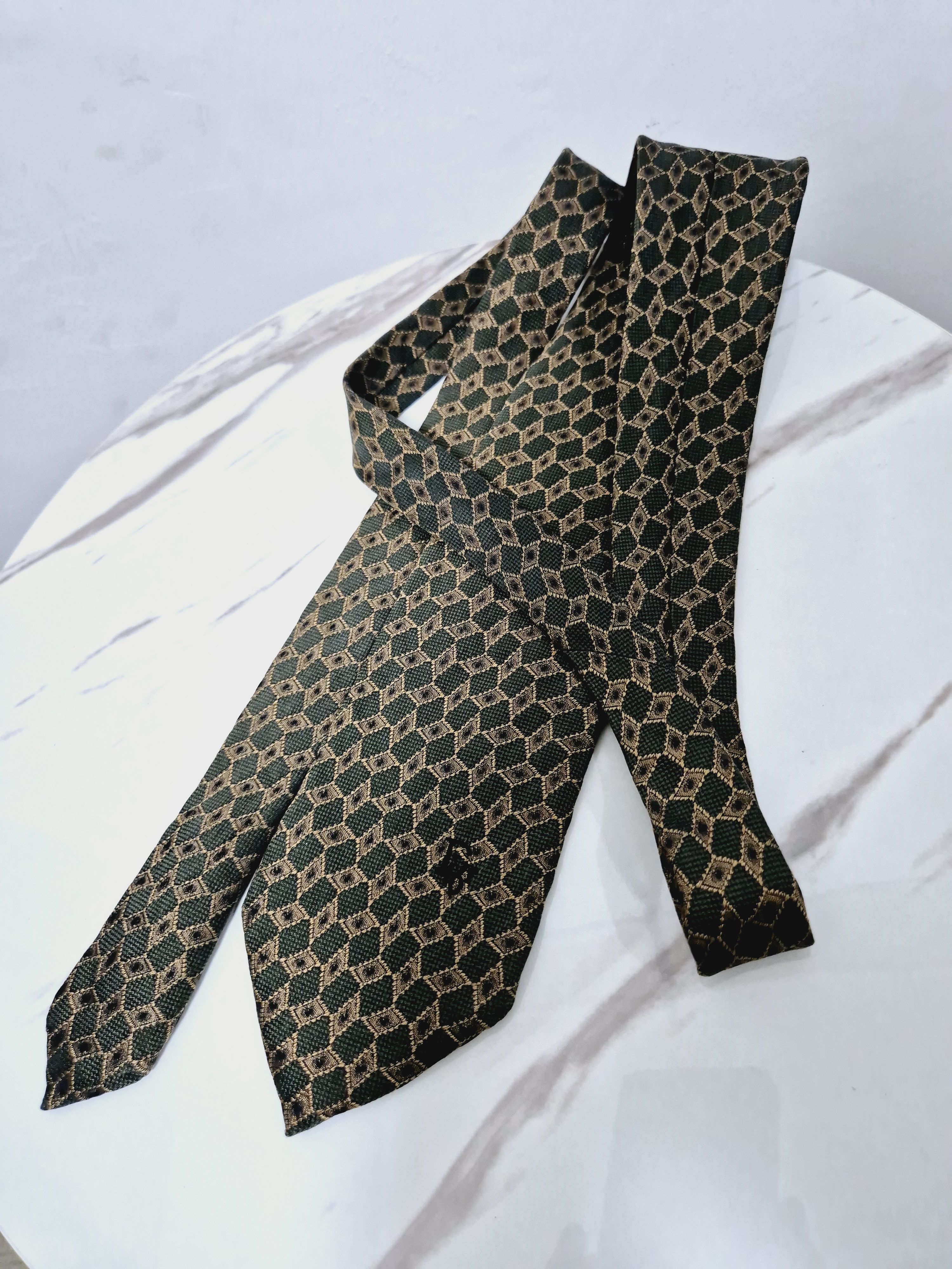 Christian Dior Monsieur × Dior Christian Dior Silk Tie Size ONE SIZE - 3 Thumbnail