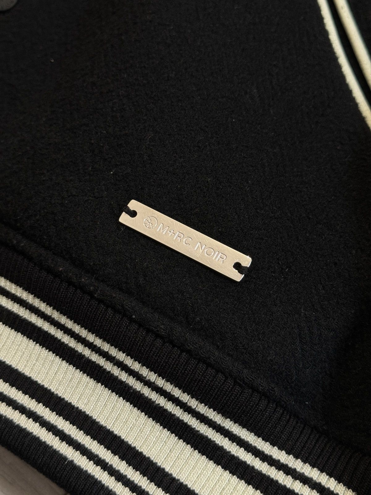 Japanese Brand × M+Rc Noir M+RC Noir MN styx varsity jacket Size US L / EU 52-54 / 3 - 4 Thumbnail