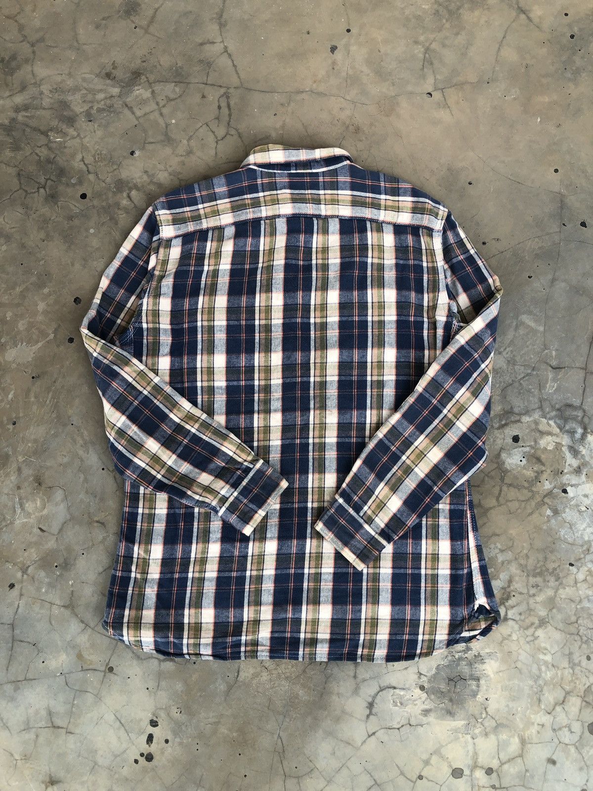 Beams Japan Vintage Classic Beams Hearts Flannel Shirt Plaid Button Up Size US M / EU 48-50 / 2 - 11 Thumbnail