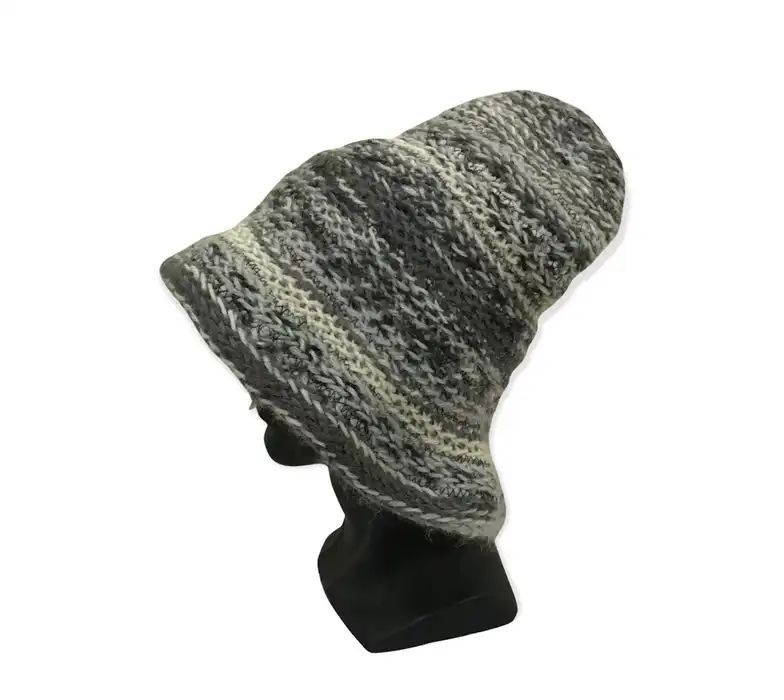 image of Override Stripe Design Beanie Hat, Men's