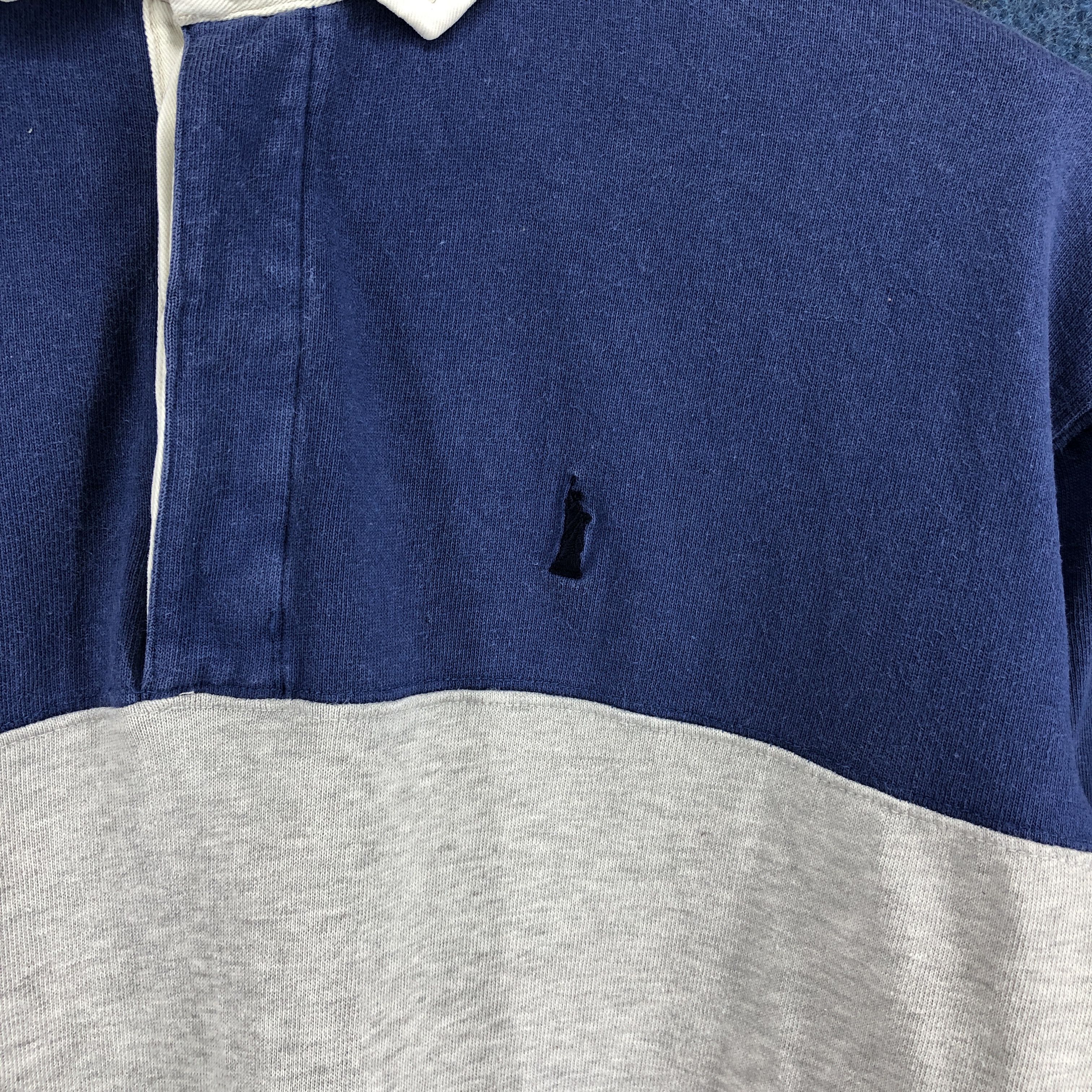 Japanese Brand EAST BOY FOR MEN Striped Polo Rugby #0518/V Size US M / EU 48-50 / 2 - 4 Thumbnail