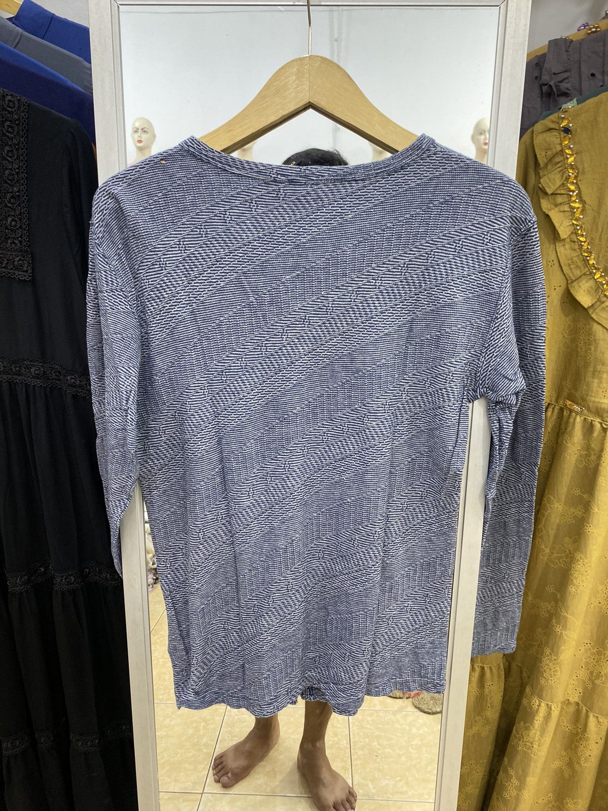 If Six Was Nine × Karl Kani × Le Grande Bleu (L.G.B.) Vintage Karl Kani Cardigan Size US M / EU 48-50 / 2 - 8 Thumbnail