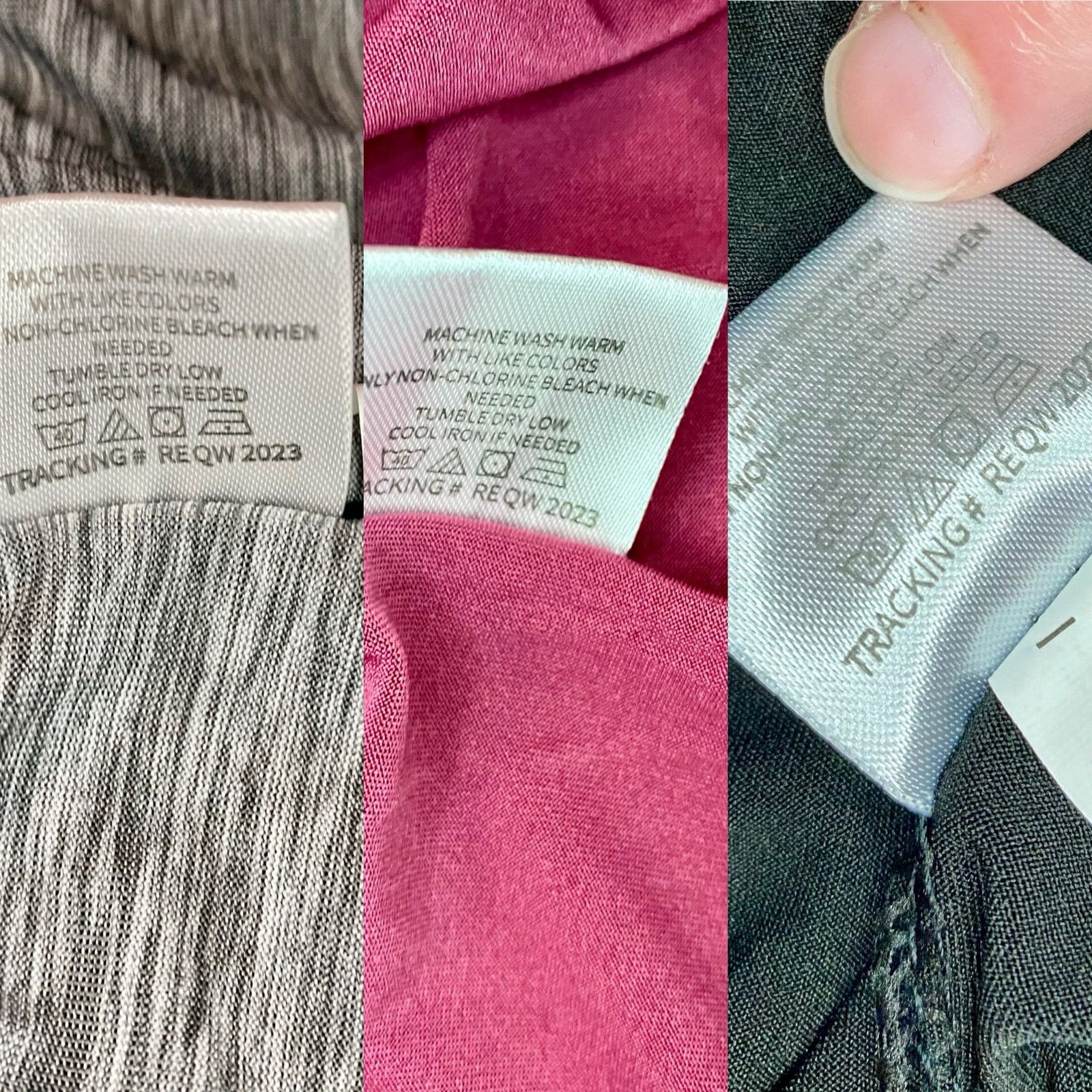 Other Real Essentials Pink Black Gray Joggers Bundle Womens Small Size 27" / US 4 / IT 40 - 16 Thumbnail