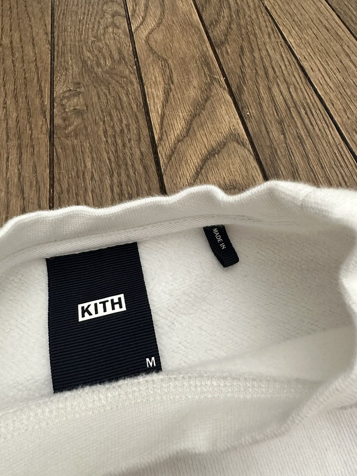 Kith Kith White Heavyweight Cassette Tape Logo Sweatshirt Medium Size US M / EU 48-50 / 2 - 3 Thumbnail