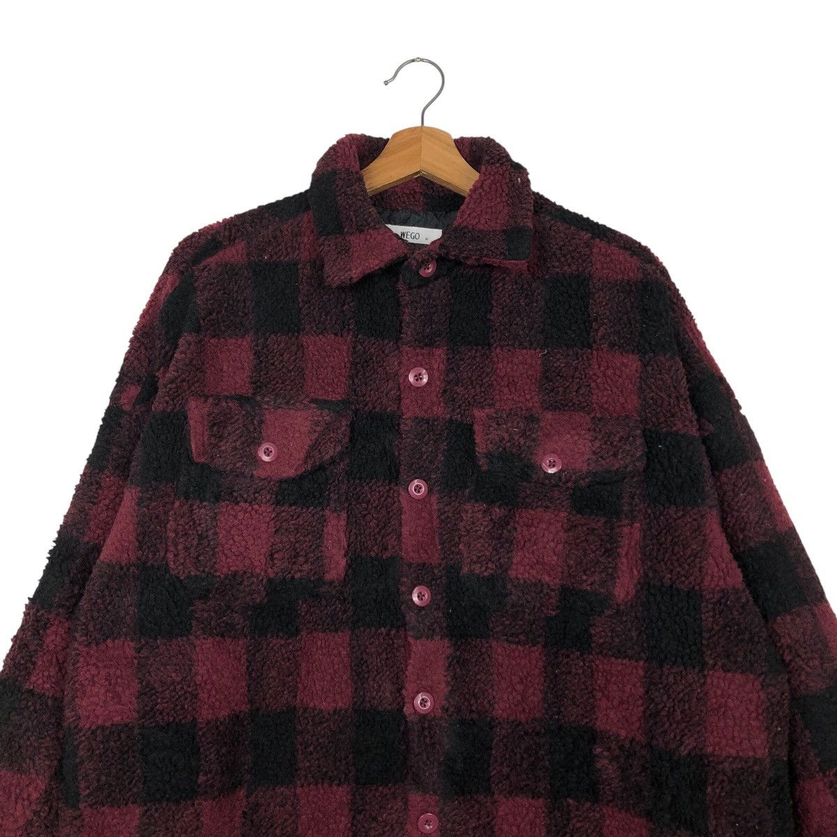 Japanese Brand Vintage Flamme Shirt Jacket Wego Tartan Design Issey Miyake Size US M / EU 48-50 / 2 - 4 Thumbnail