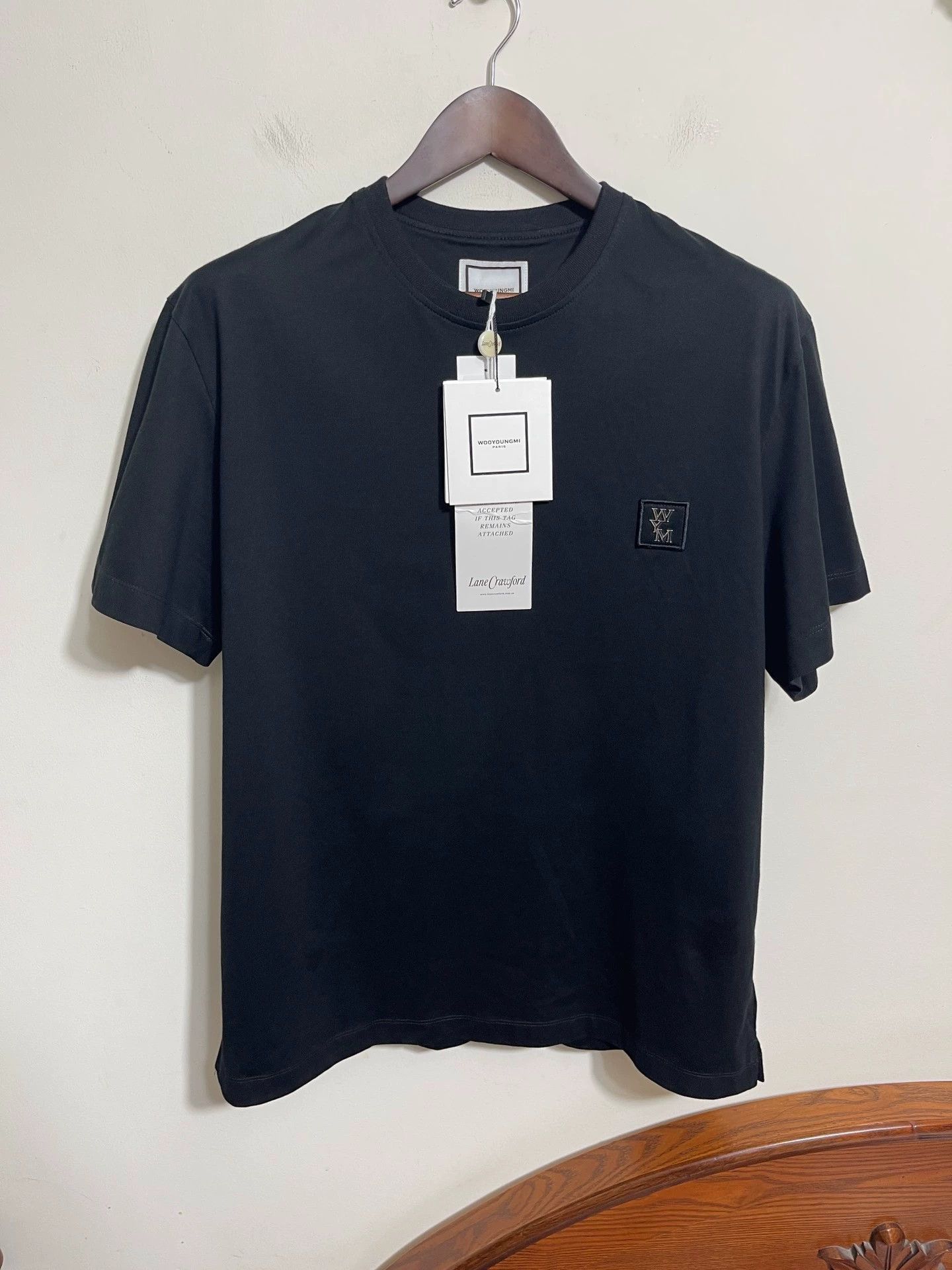 Wooyoungmi Wooyoungmi 46 Oversized Cotton T - shirt w/ Back Logo Size US S / EU 44-46 / 1 - 1 Thumbnail