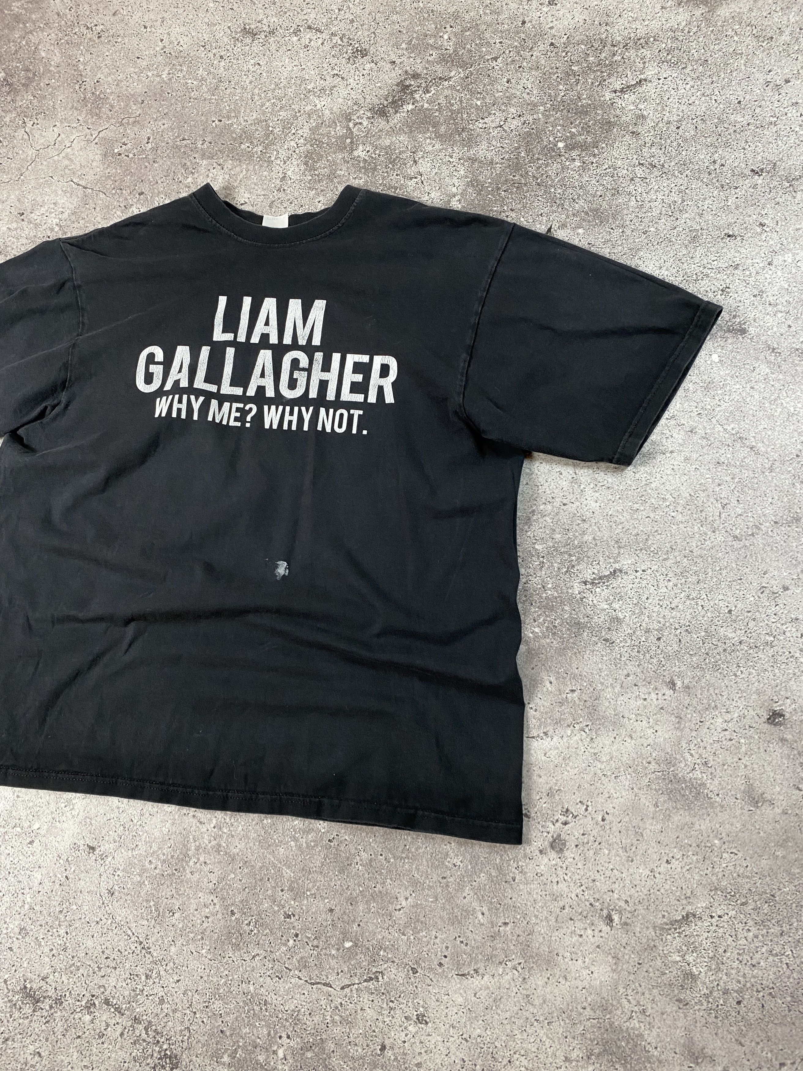 Band Tees Liam Gallagher Why me?Why not 2019 tour shirt Oasis Size US XL / EU 56 / 4 - 3 Thumbnail