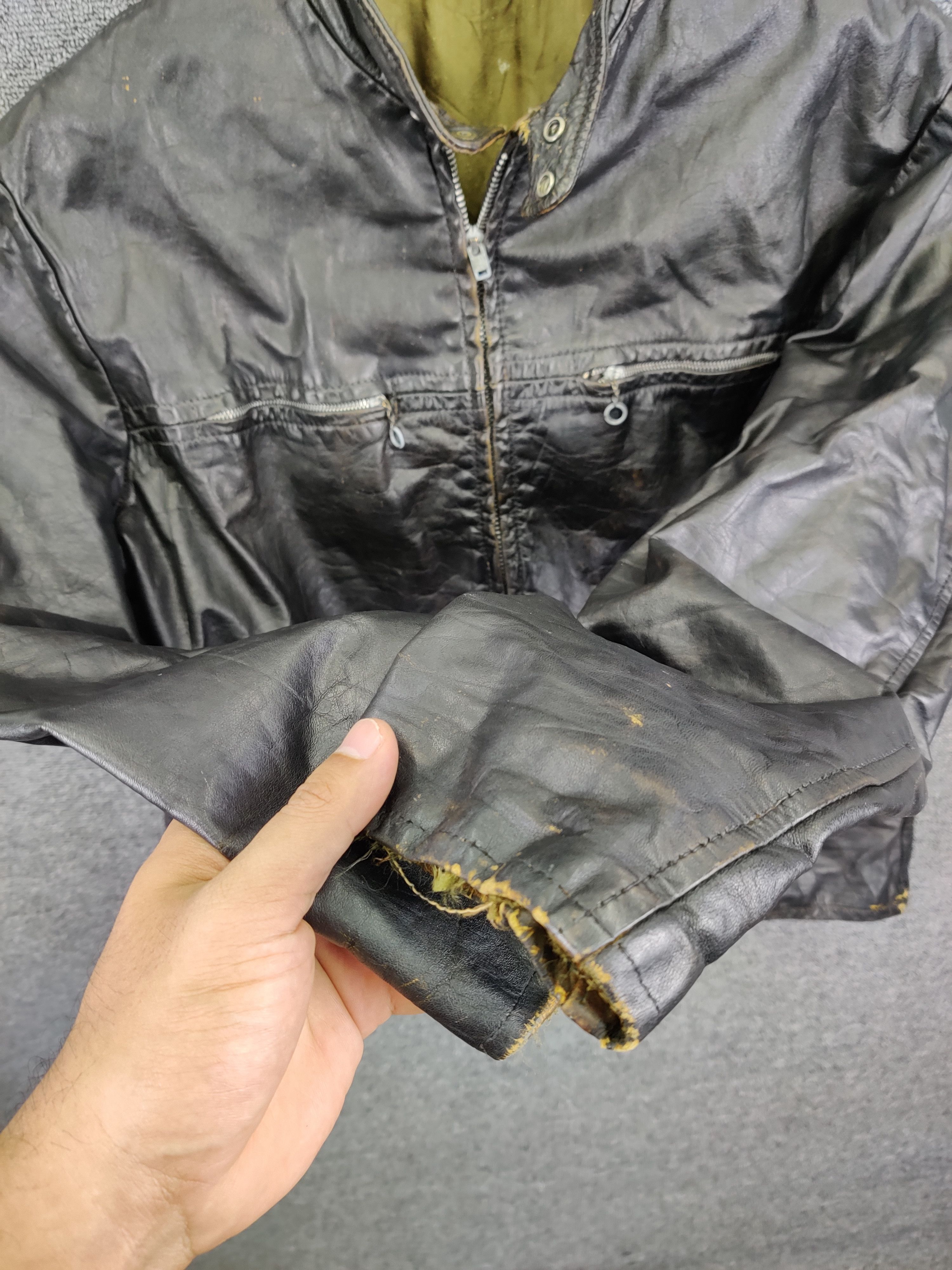 Harley Davidson Vintage 90s Harley Davidson Leather Motorcycle Bikers Jacket Size US M / EU 48-50 / 2 - 15 Thumbnail