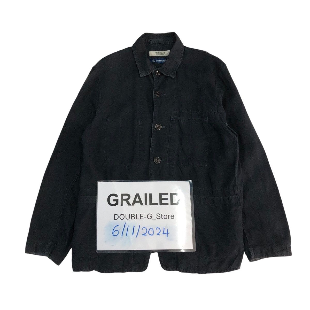 OMNIGOD 📌Vintage Chore Worker Jacket Omnigod Herdmans Size US M / EU 48-50 / 2 - 1 Thumbnail