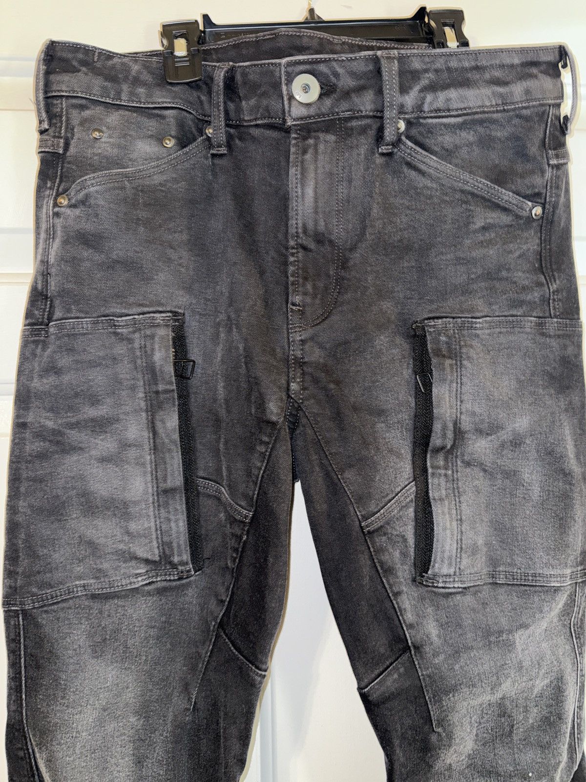G-Star Gstar 3D Skinny Denim Cargos Size US 33 - 2 Thumbnail