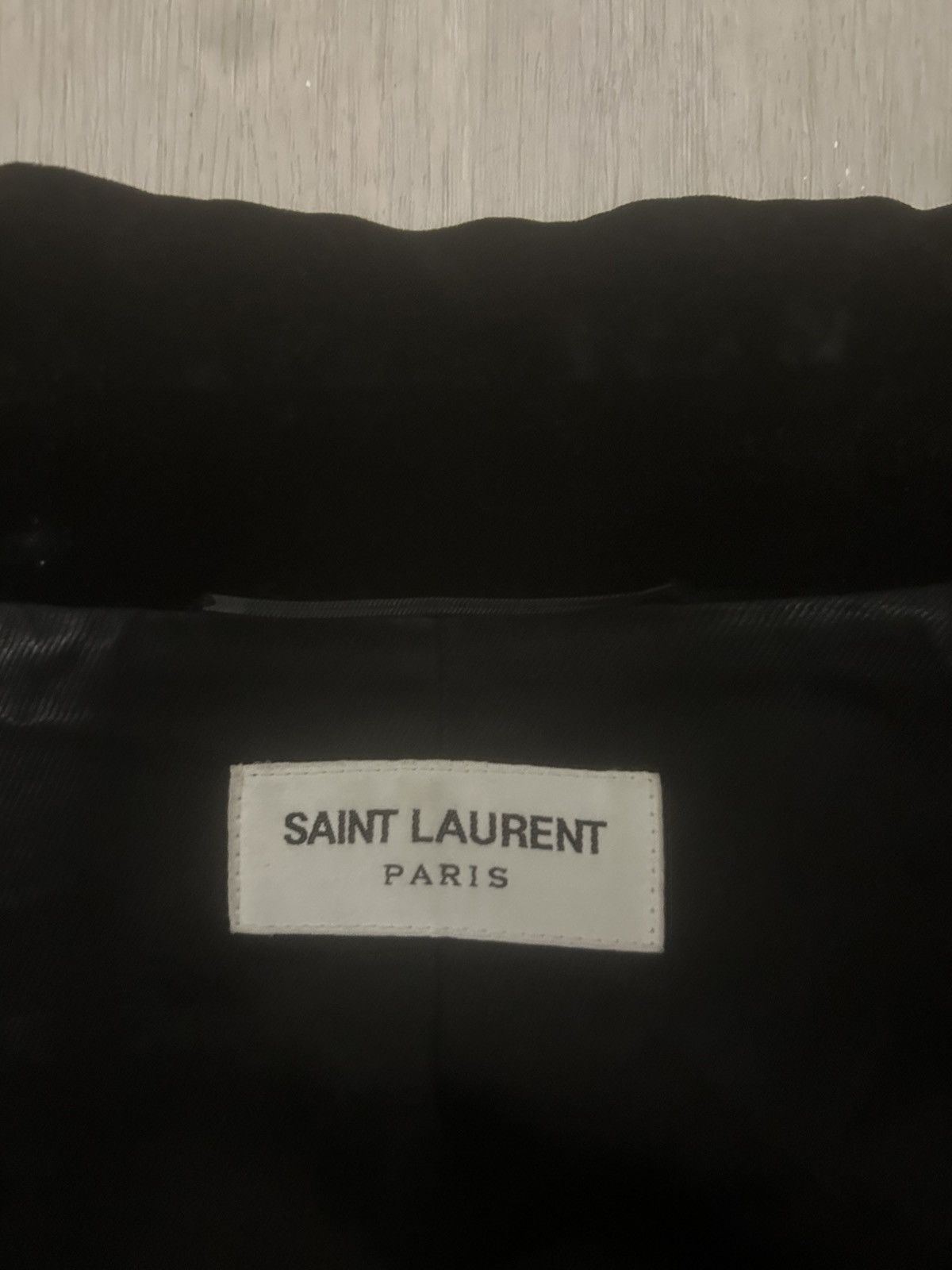 Hedi Slimane Saint Laurent Paris Runway AW16 Palladium Red Velvet Size US M / EU 48-50 / 2 - 3 Thumbnail