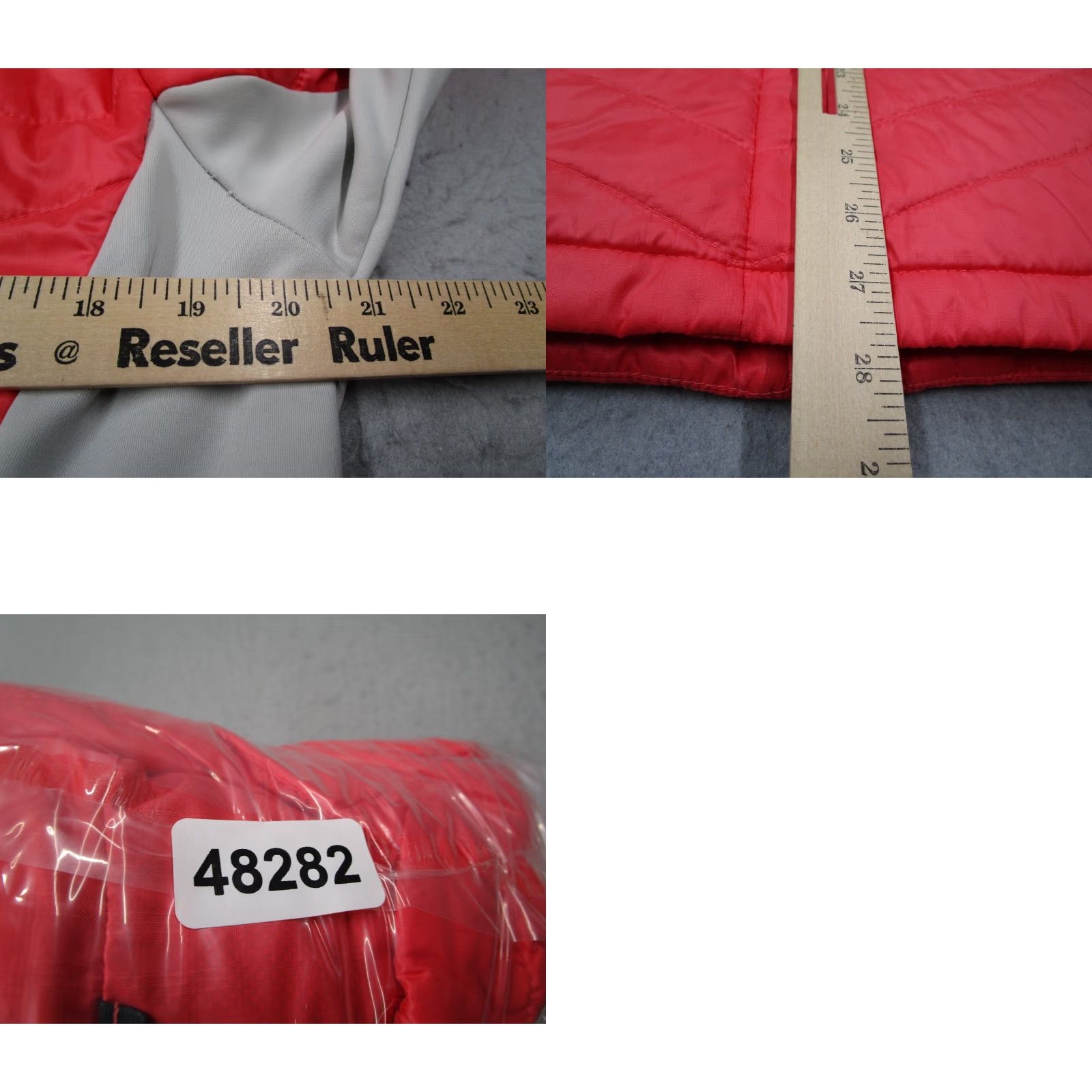 Vintage Columbia Jacket Women XL Pink Omni Heat Insulated Full Zip Puffer Travel Size XL / US 12-14 / IT 48-50 - 8 Thumbnail