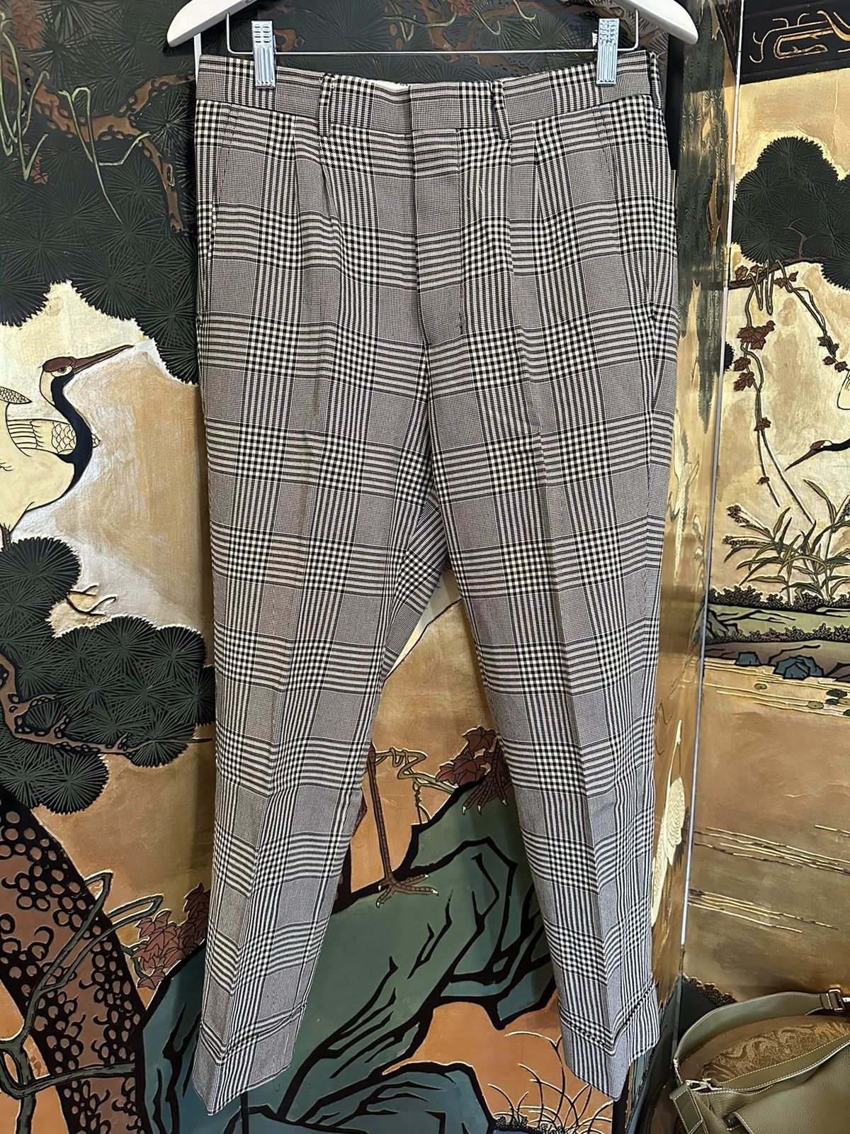 AMI AMI Paris Plaid Trousers Size US 28 / EU 44 - 2 Thumbnail
