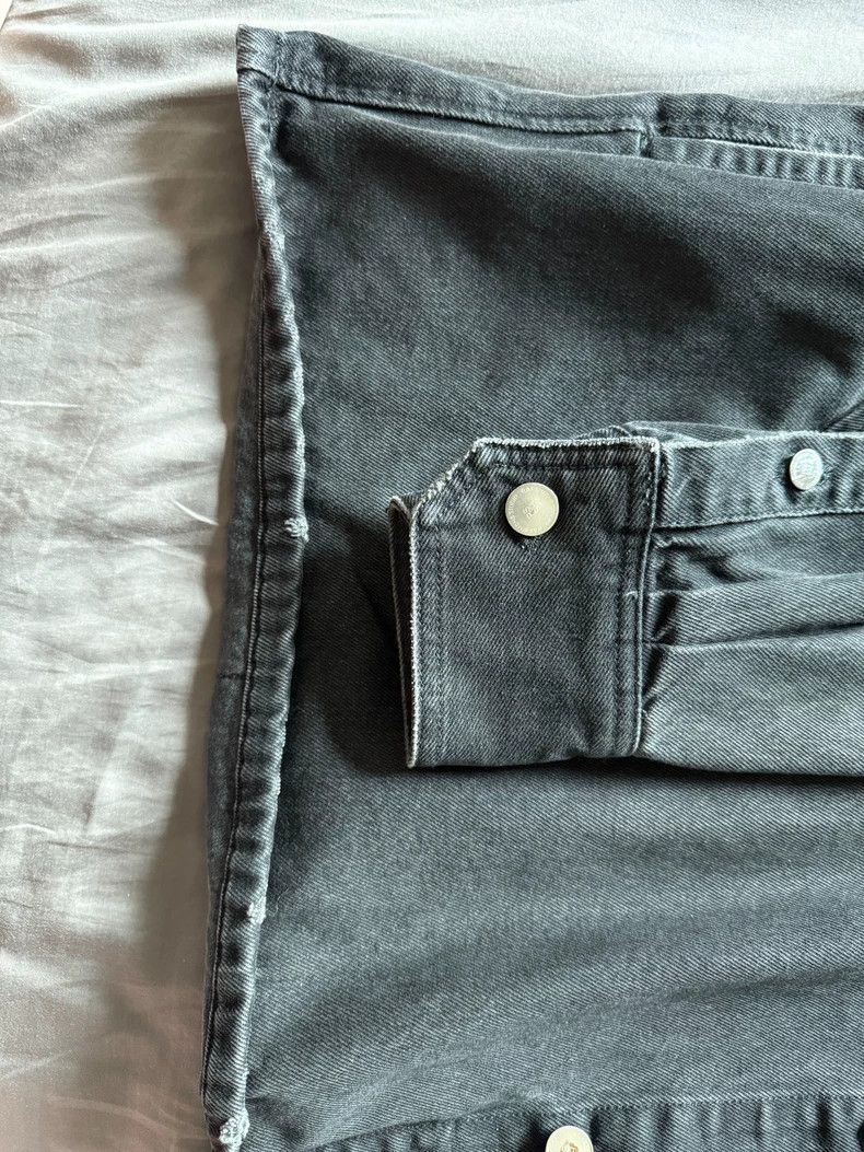 Raf Simons Raf simons 19AW black embroidered denim jacket Size US M / EU 48-50 / 2 - 5 Thumbnail