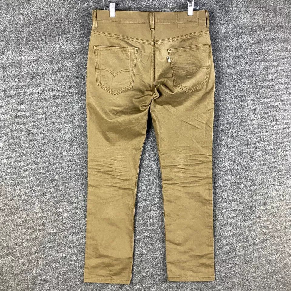 Levi's Levi's Jeans Men's 32x32 Straight Leg Casual Beige Cotton Size US 32 / EU 48 - 7 Thumbnail