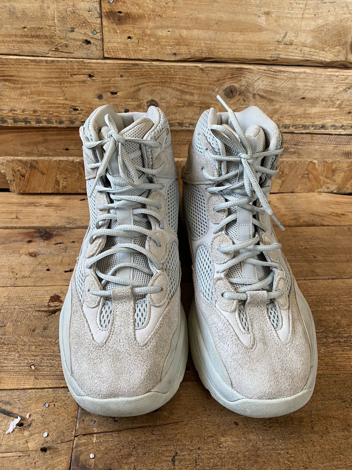 ADIDAS X YEEZY SEASON ADIDAS YEEZY BOOTS SLAT SUEDE BOOTS SIZE UK12.5 SZ46.5