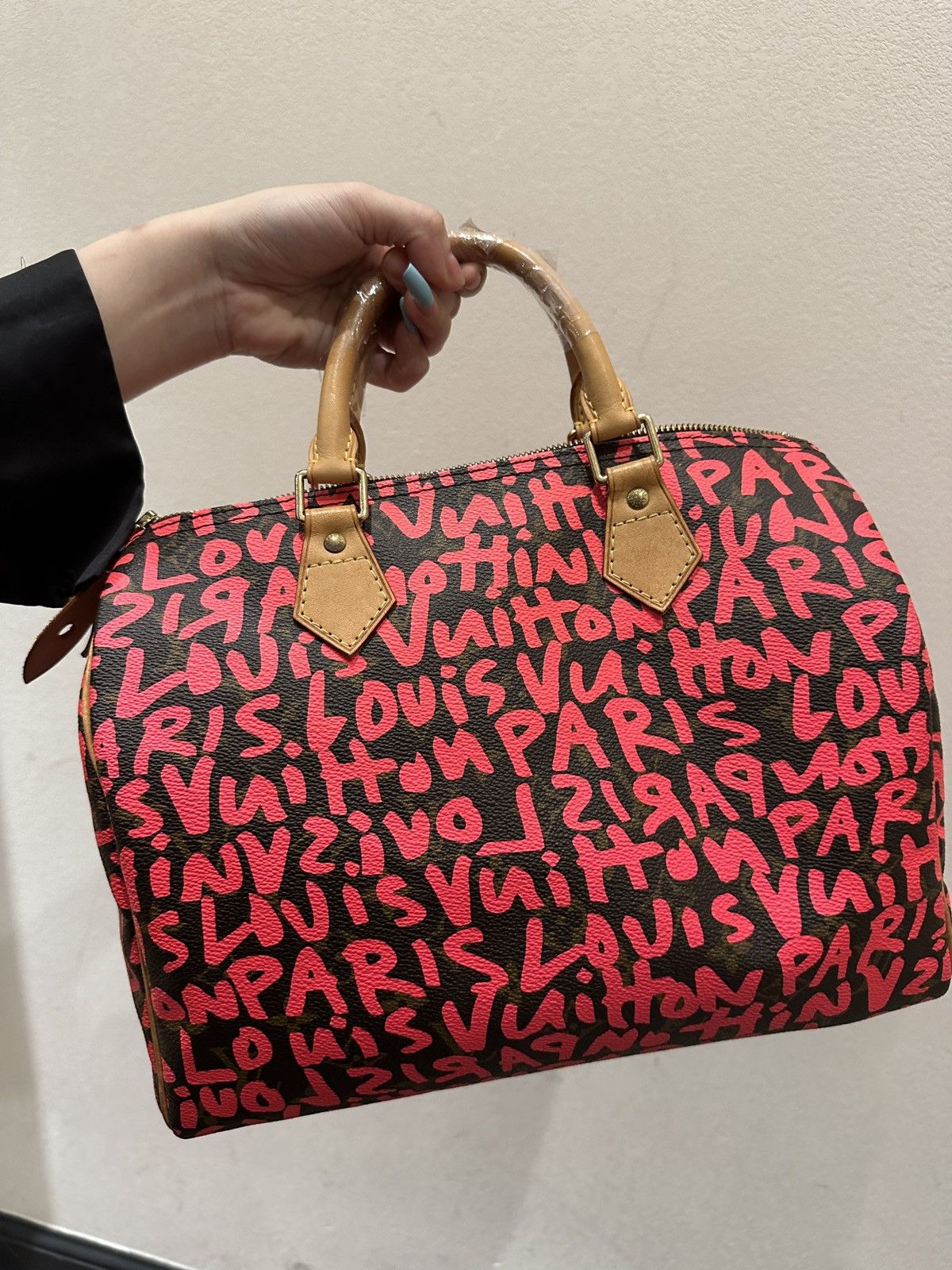 Louis Vuitton LOUIS VUITTON Graffiti Speedy 30 Size ONE SIZE - 14 Thumbnail