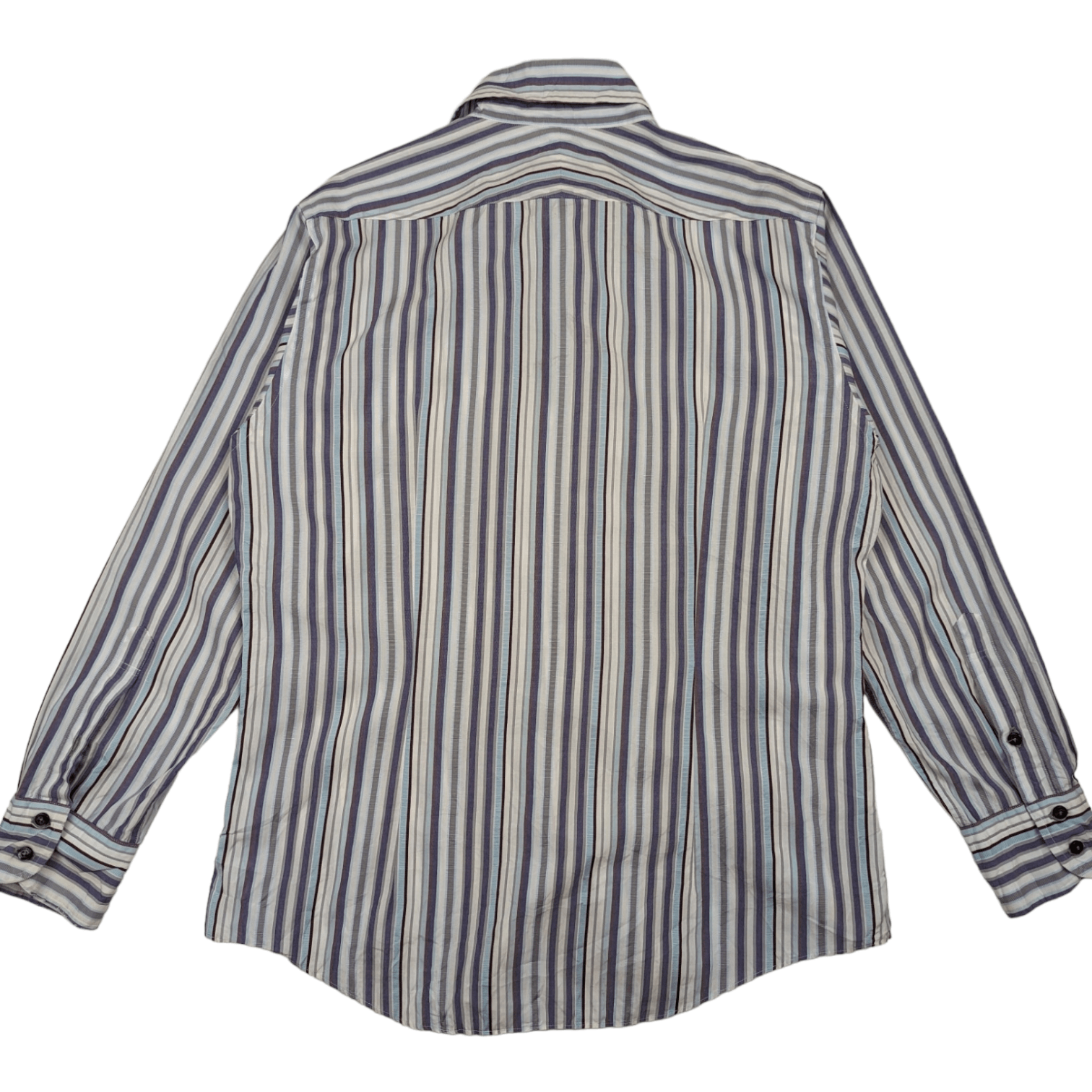 Burberry BURBERRY Striped Button Up Shirt Size US L / EU 52-54 / 3 - 5 Thumbnail
