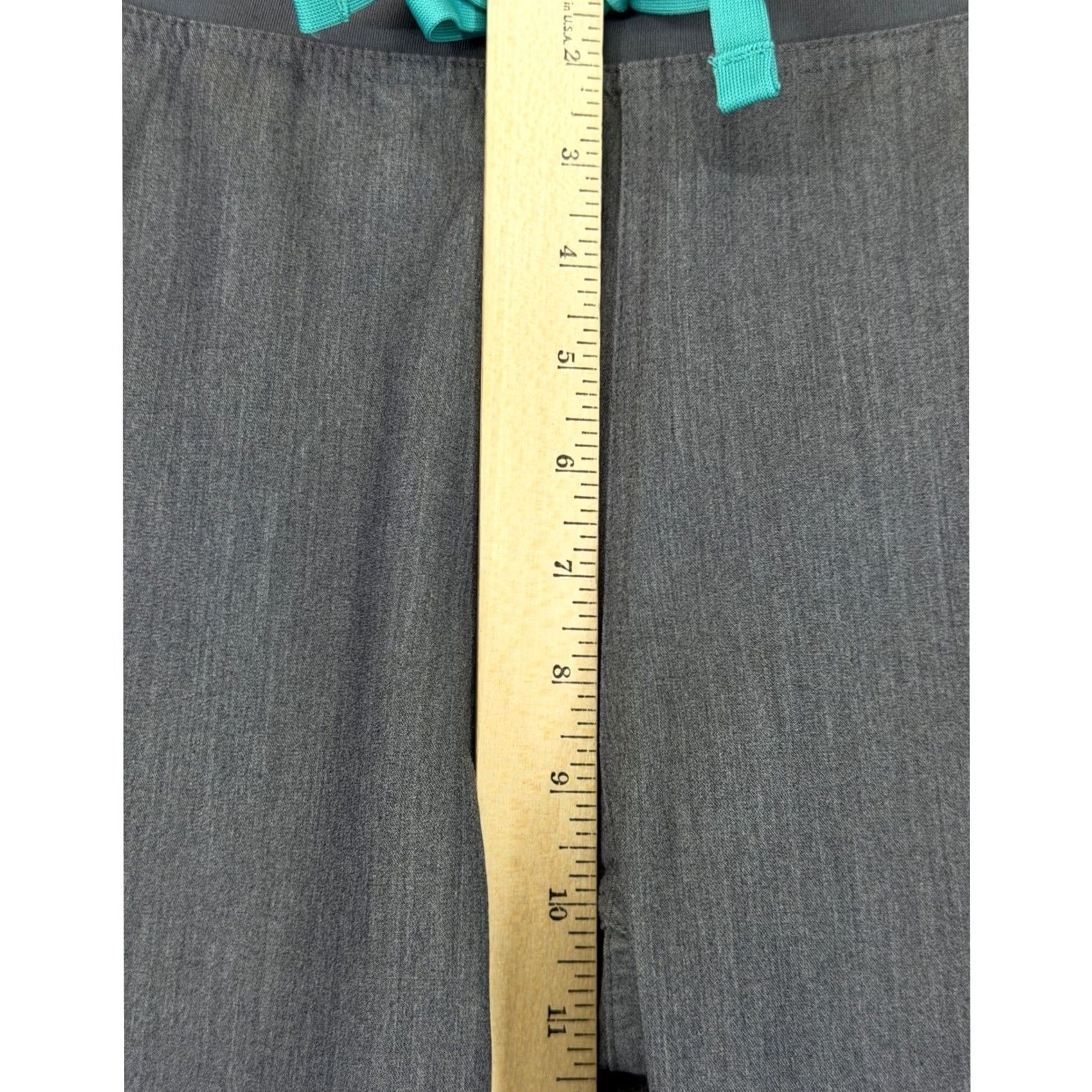 Vintage FIGS Livingston Basic Scrub Pants Tall Small Graphite Grey T21003T Womens Mens Size 28" / US 6 / IT 42 - 4 Thumbnail