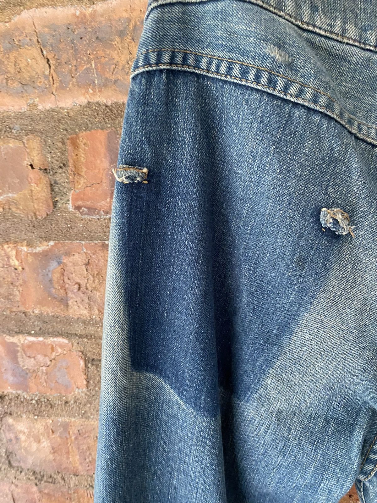 Fadeless 2000s Fadedless Japan patchwork distresses denim Size US 32 / EU 48 - 14 Thumbnail