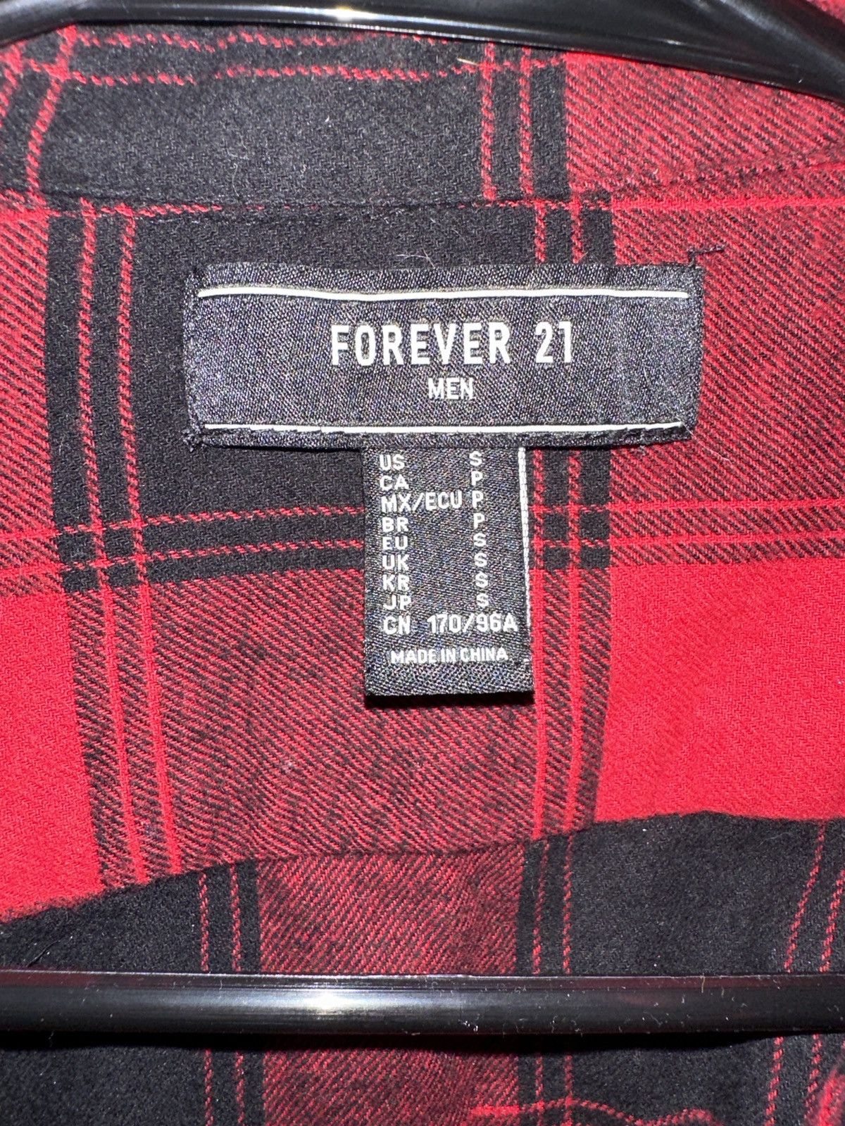 Forever 21 Men’s Long Sleeve Button Down Flannel Size US S / EU 44-46 / 1 - 3 Thumbnail