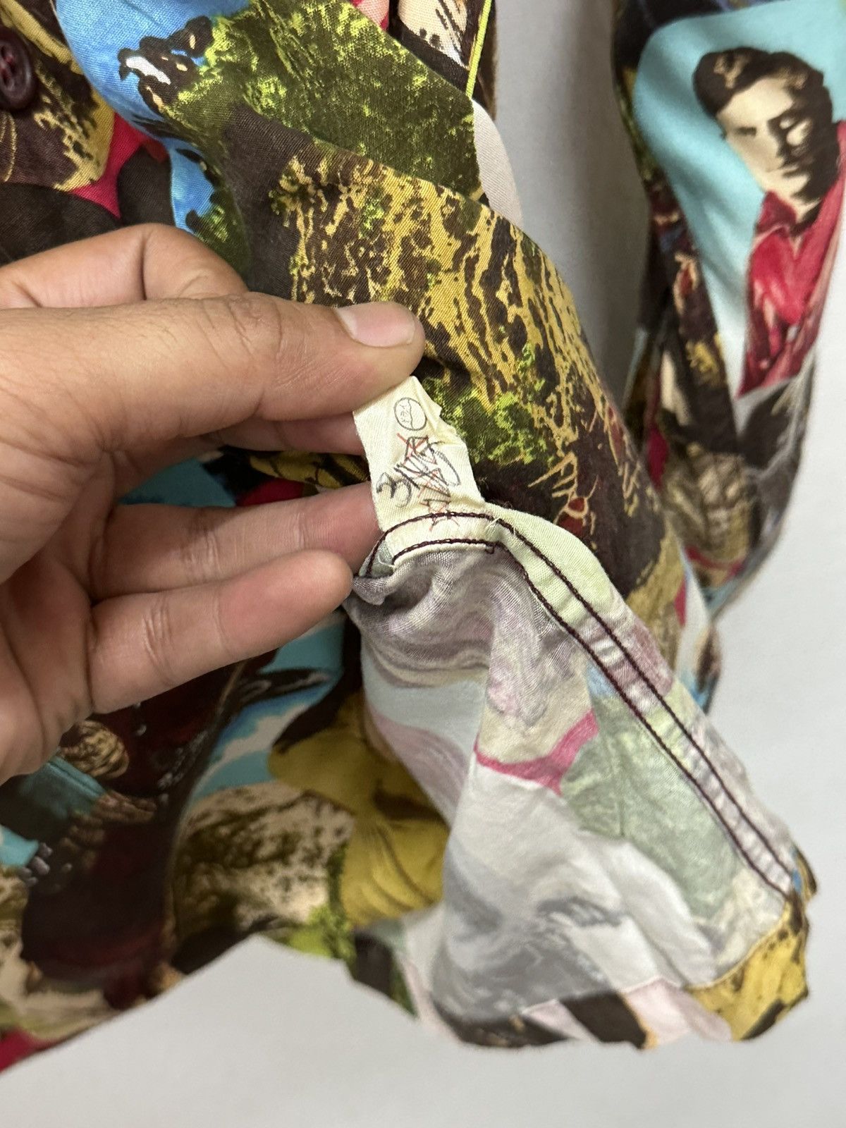 Pherrow's Pherrow’s Japan Cowboy Printed Button Up Japan Size US M / EU 48-50 / 2 - 12 Thumbnail