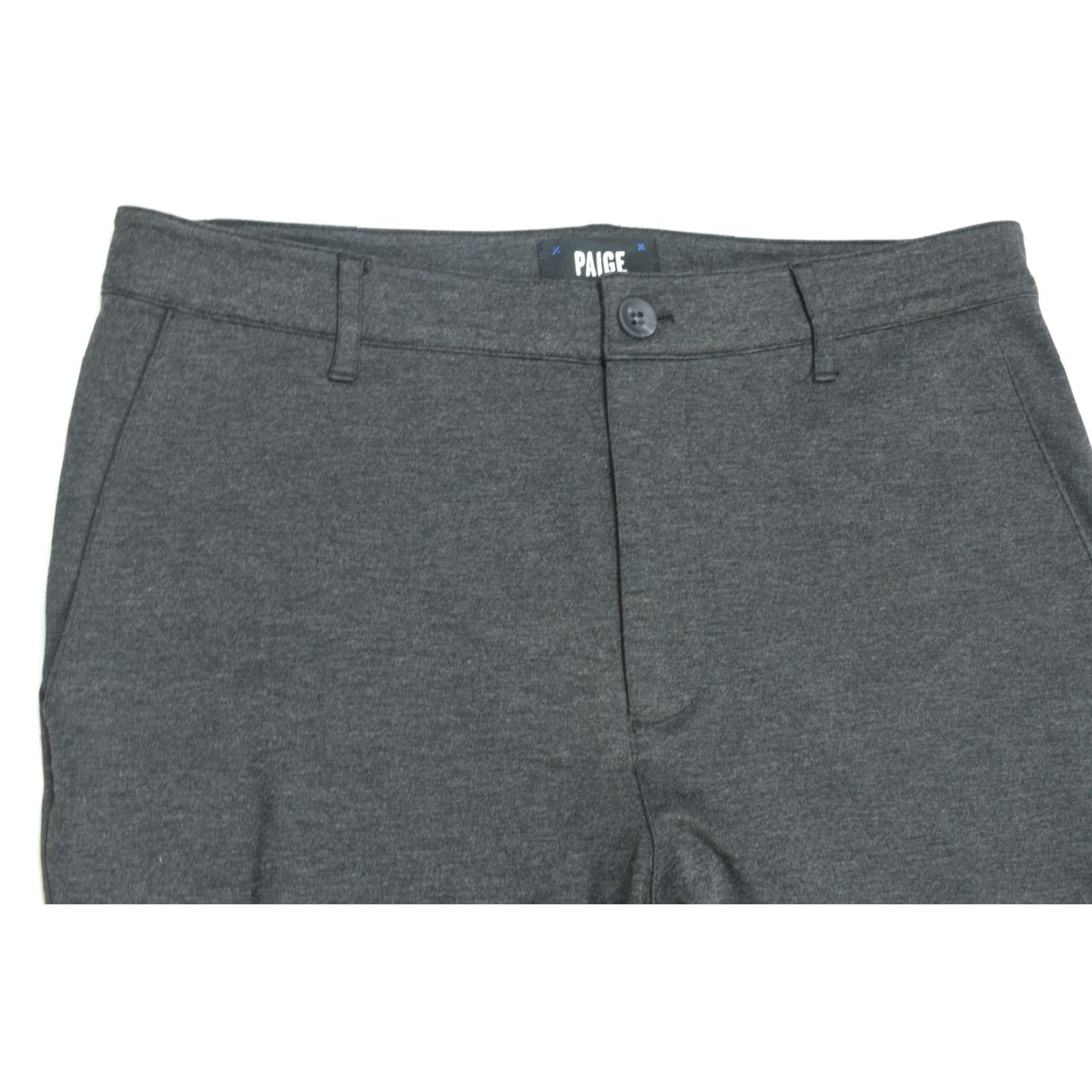 Paige Paige Elmwood Joggers Mens 32 Gray Black Stretch Tapered Slim Fit Pants Size US 32 / EU 48 - 3 Thumbnail