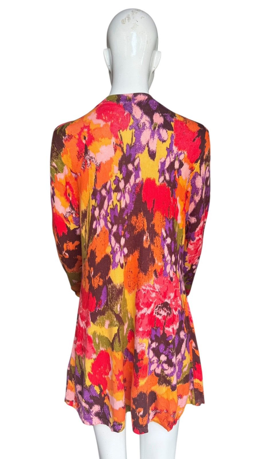 Isaac Mizrahi Isaac Mizrahi Live Multicolor Cardigan Size M / US 6-8 / IT 42-44 - 4 Thumbnail