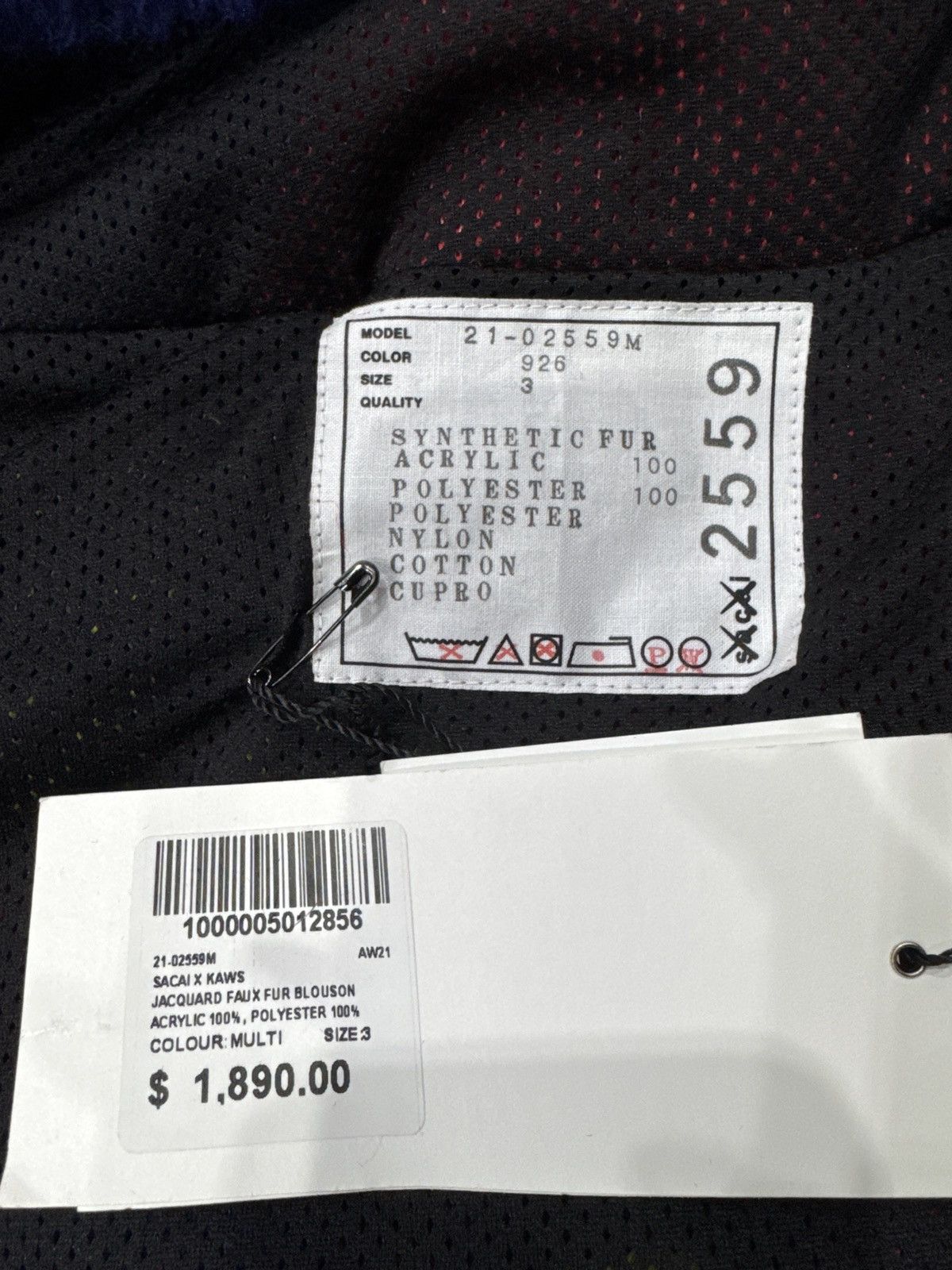 Kaws × Sacai Sacai x Kaws Patchwork Bomber Jacket Size US L / EU 52-54 / 3 - 4 Thumbnail