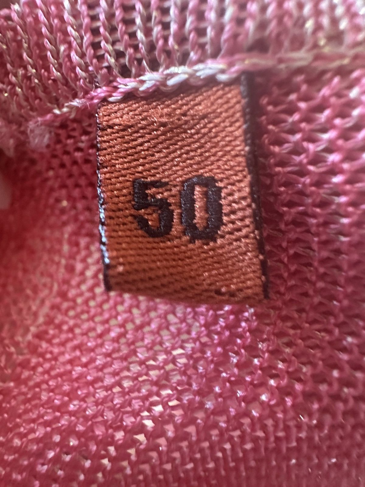 Missoni MISSONI Metallic Pink Tank Top Size 50 IT Size XL / US 12-14 / IT 48-50 - 11 Thumbnail