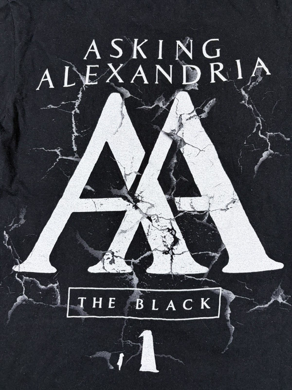 Band Tees Asking Alexandria The Black Album Band Merch Tee Size US S / EU 44-46 / 1 - 7 Thumbnail