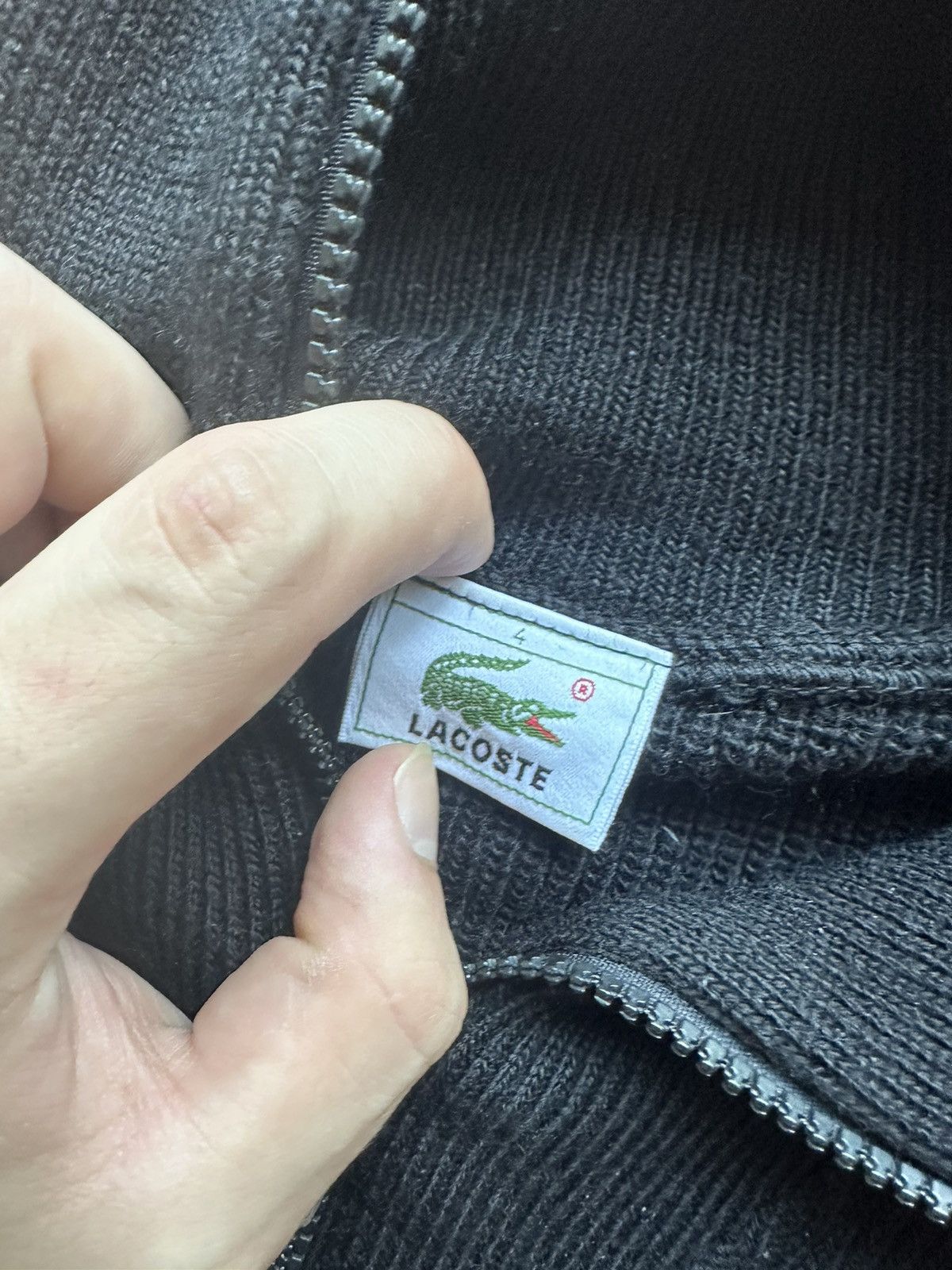 Lacoste × Vintage Lacoste Half Zip Sweatshirt Size US M / EU 48-50 / 2 - 3 Thumbnail
