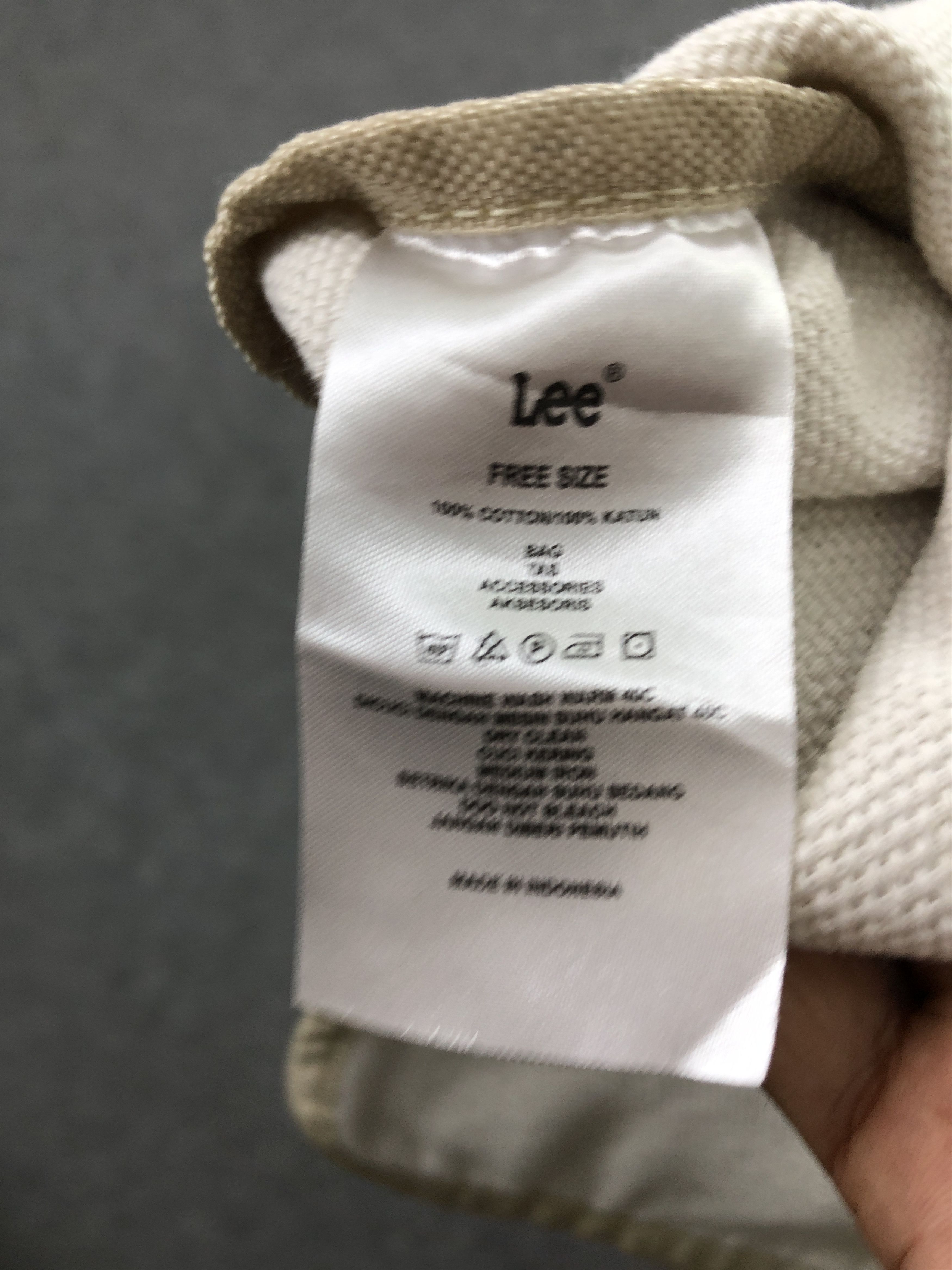 Lee Vintage Lee Big Logo Sling Bag BG0140 Size ONE SIZE - 9 Thumbnail