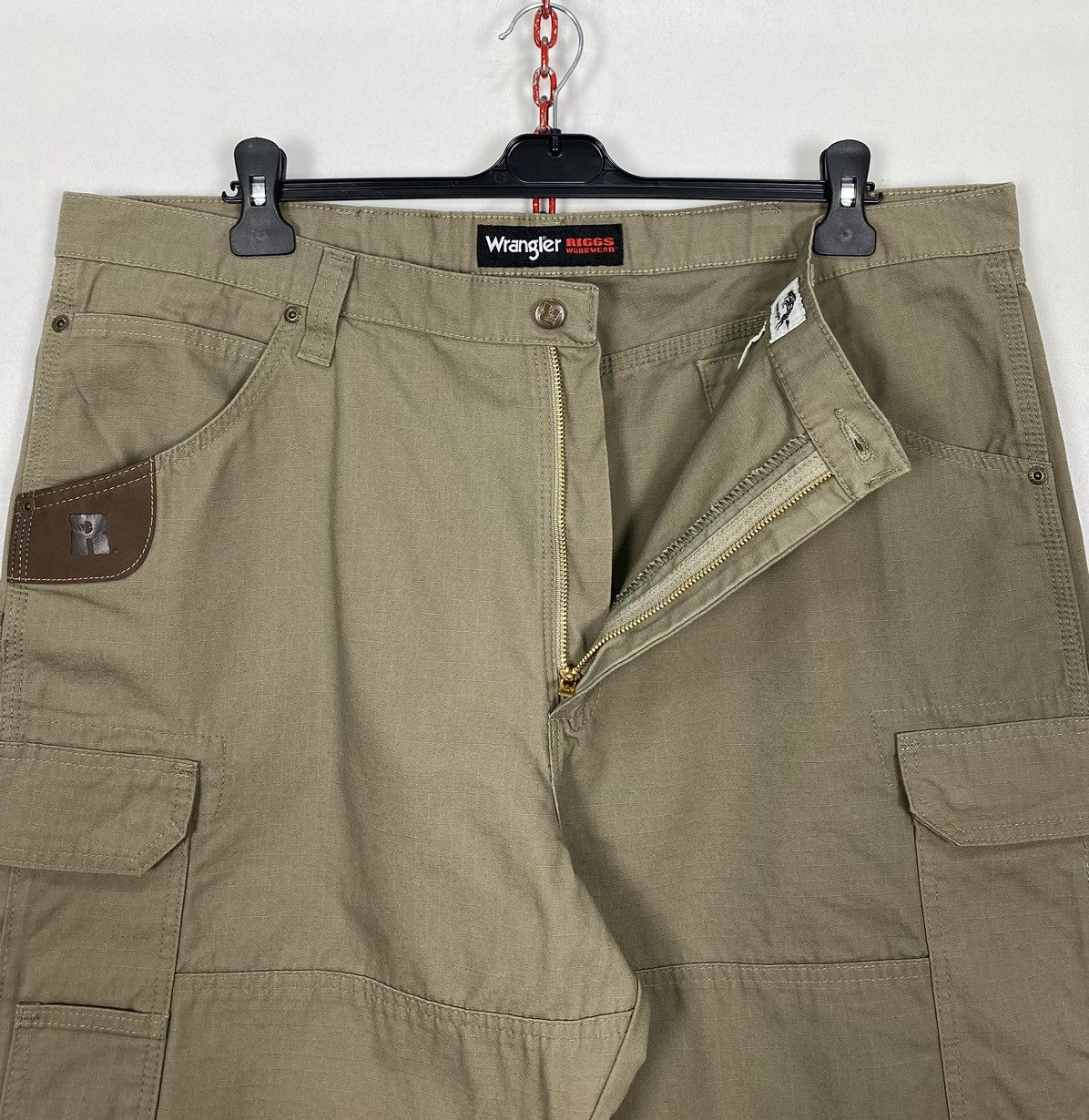 Wrangler NWT Wrangler Riggs Ranger Ripstop Workwear Pants Khaki Relax Size US 42 / EU 58 - 2 Thumbnail