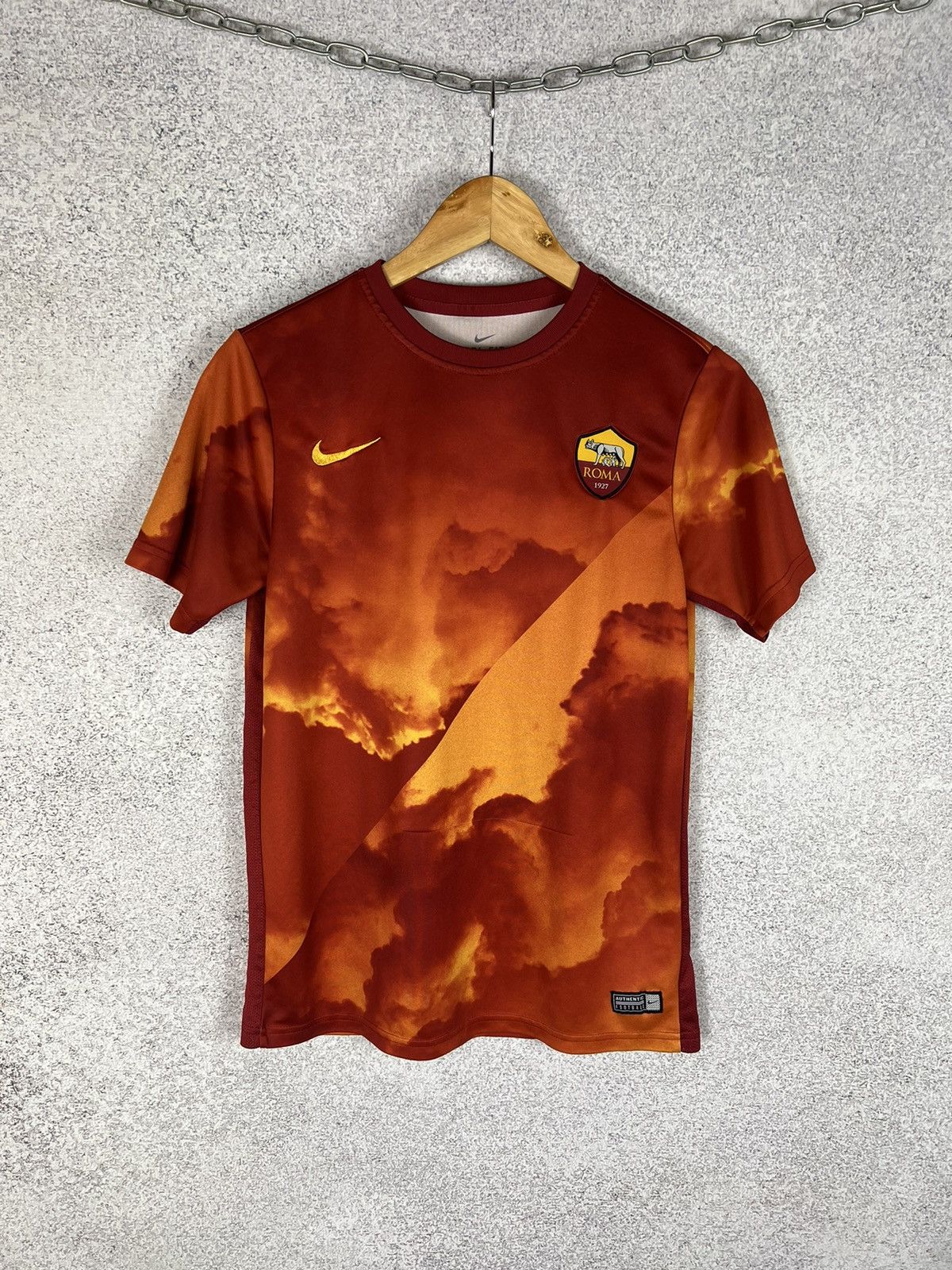 Nike Nike FC Roma Blokecore Soccer Jersey Shirt Size US S / EU 44-46 / 1 - 1 Thumbnail
