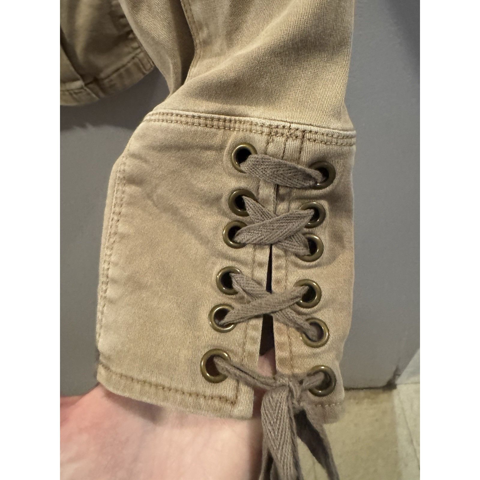 BKE BKE Jacket Women’s Medium Dark BrownLong Sleeve Zip Up Size M / US 6-8 / IT 42-44 - 3 Thumbnail