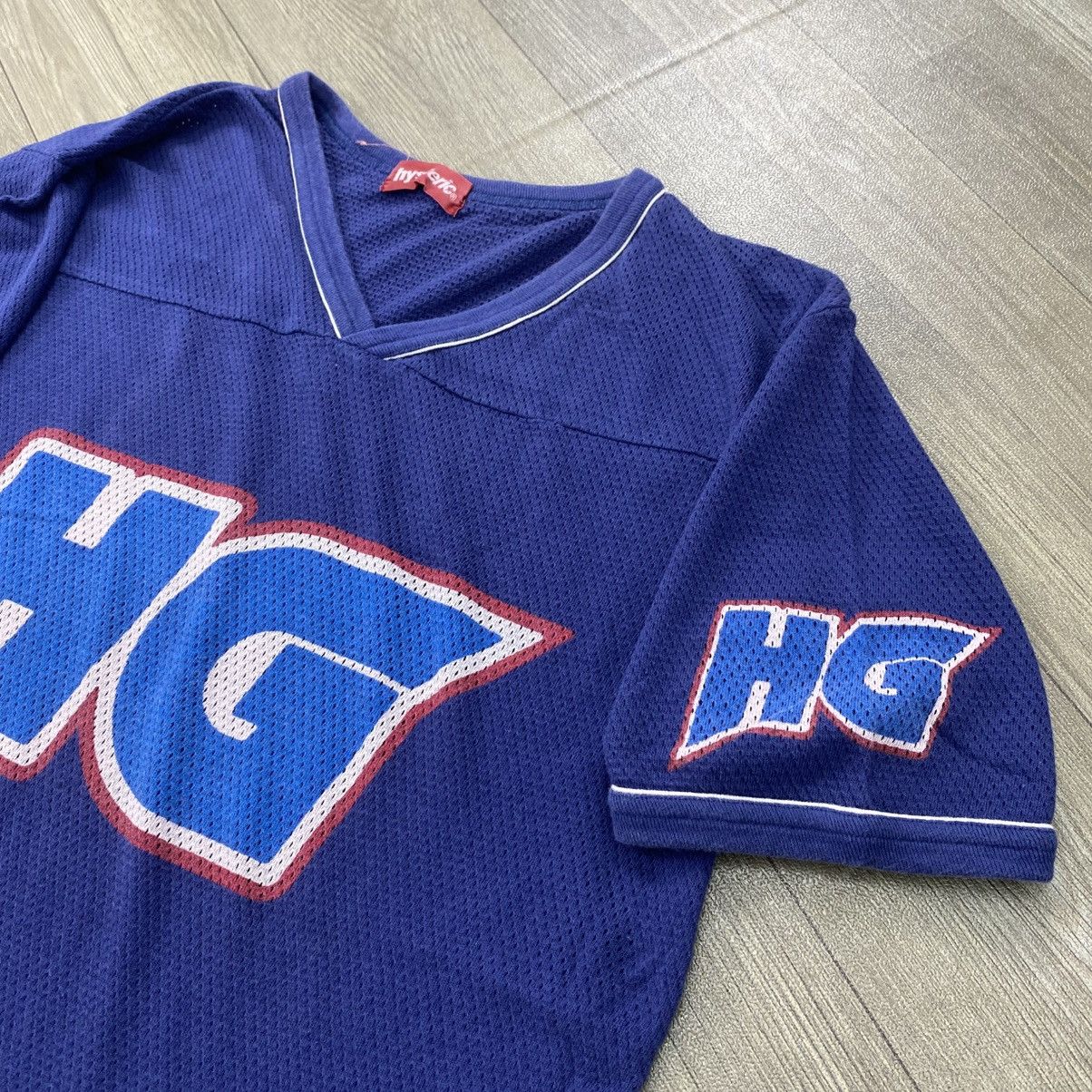 Hysteric Glamour Vintage Hysteric Glamour Japan Blue Mesh Jersey Size US M / EU 48-50 / 2 - 5 Thumbnail
