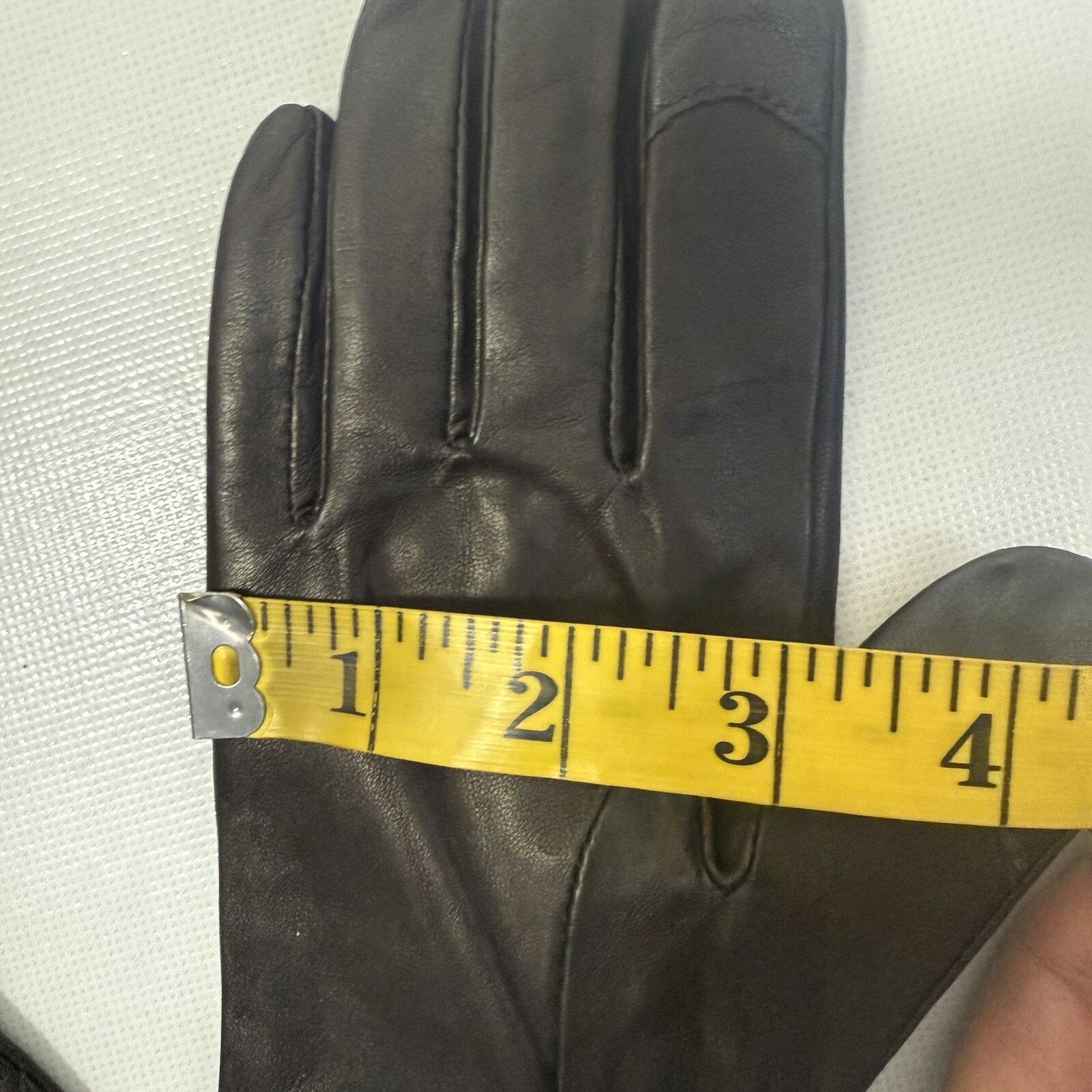 Other Grandoe Gloves Brown Leather Cashmere LambsWool Driving Size ONE SIZE - 7 Thumbnail