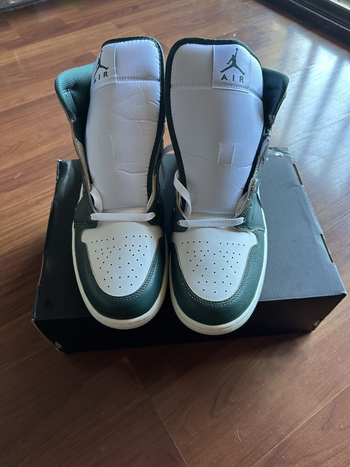 Jordan Brand Jordan 1 mid se oxidized green Size US 13 / EU 46 - 7 Thumbnail