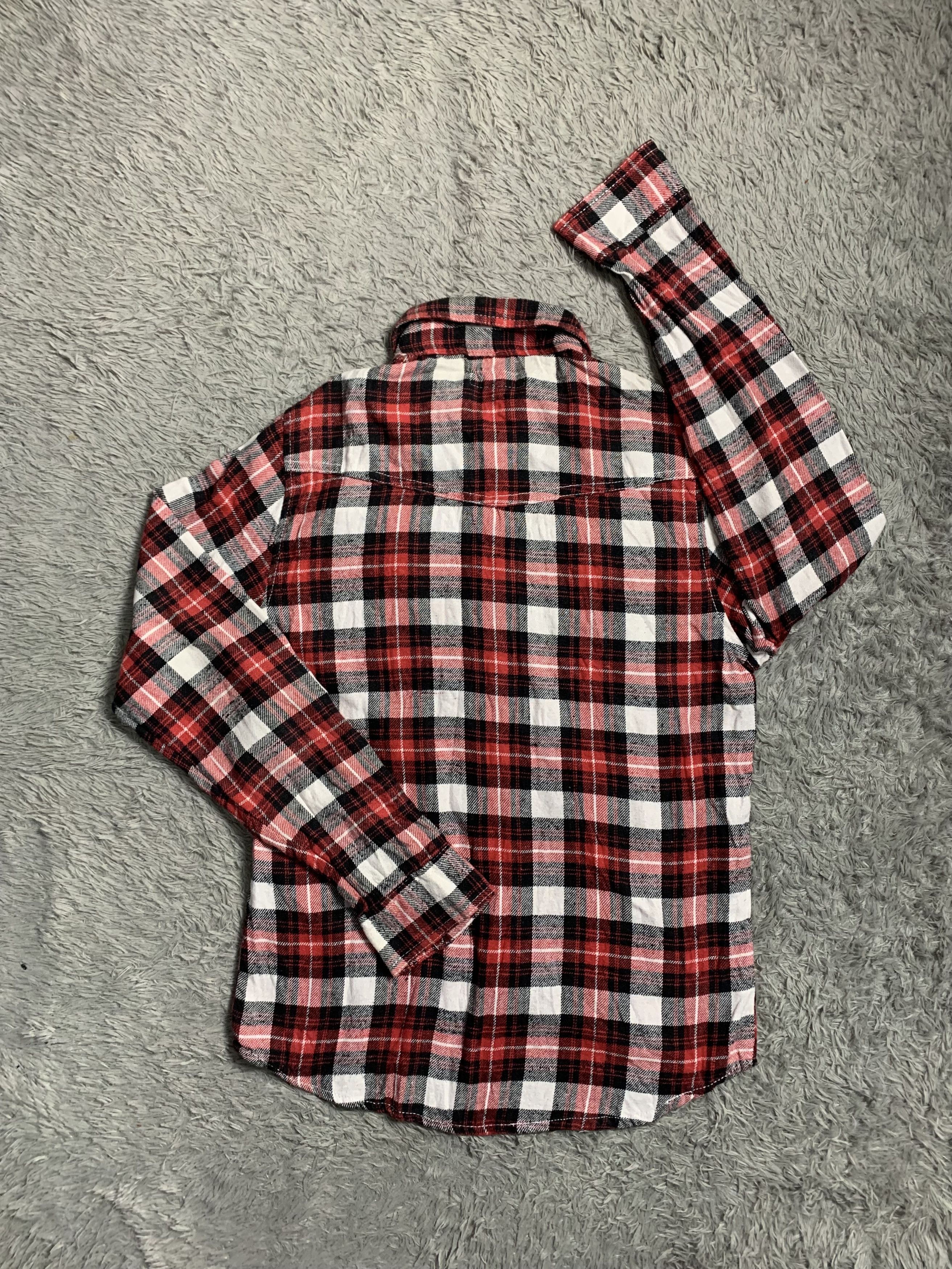In The Attic In The Attic Japanese Brand button Long Shirt Flanell Size US M / EU 48-50 / 2 - 8 Thumbnail