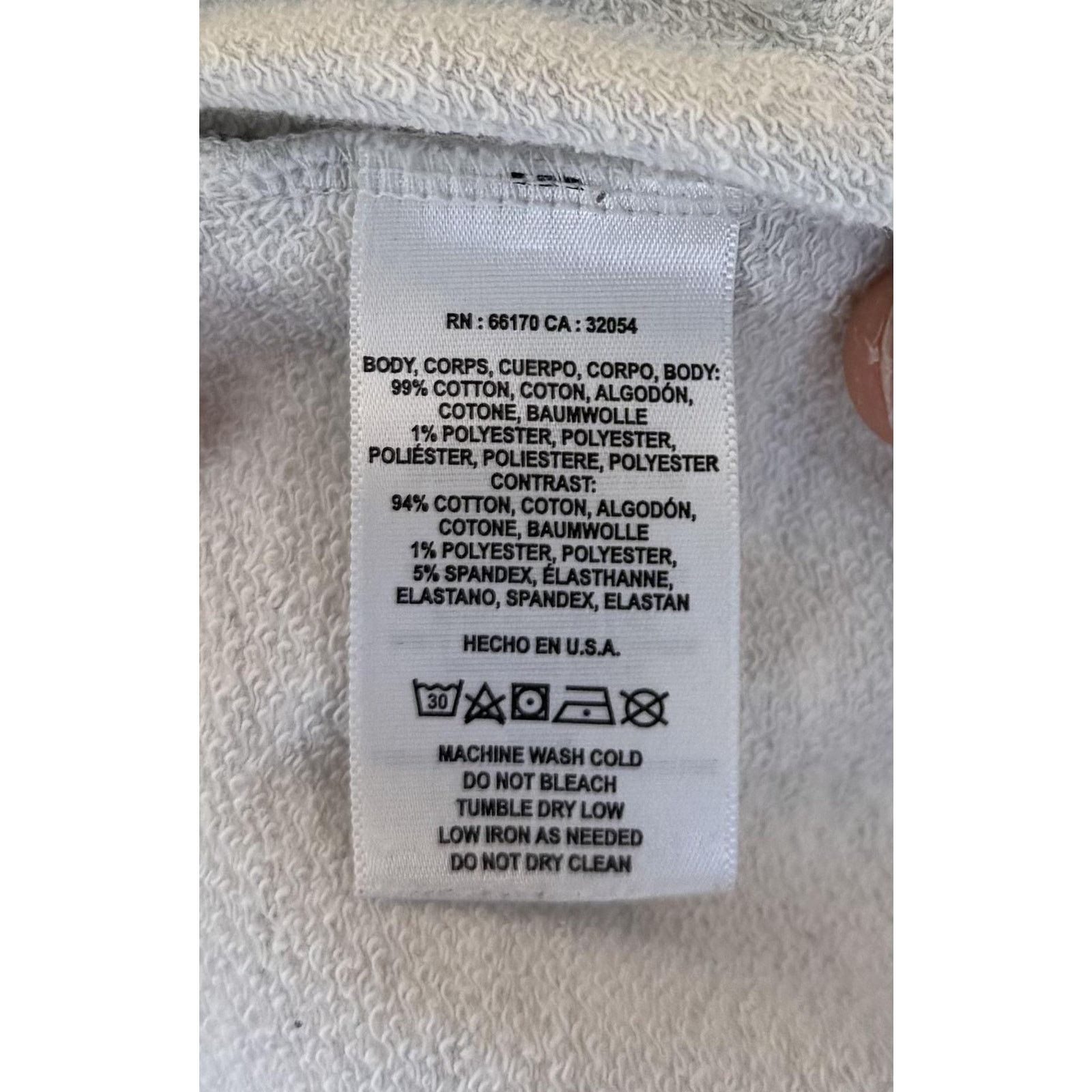 Everlane TLA Womens M Gray Varsity Crewneck Sweatshirt Size S / US 4 / IT 40 - 4 Thumbnail