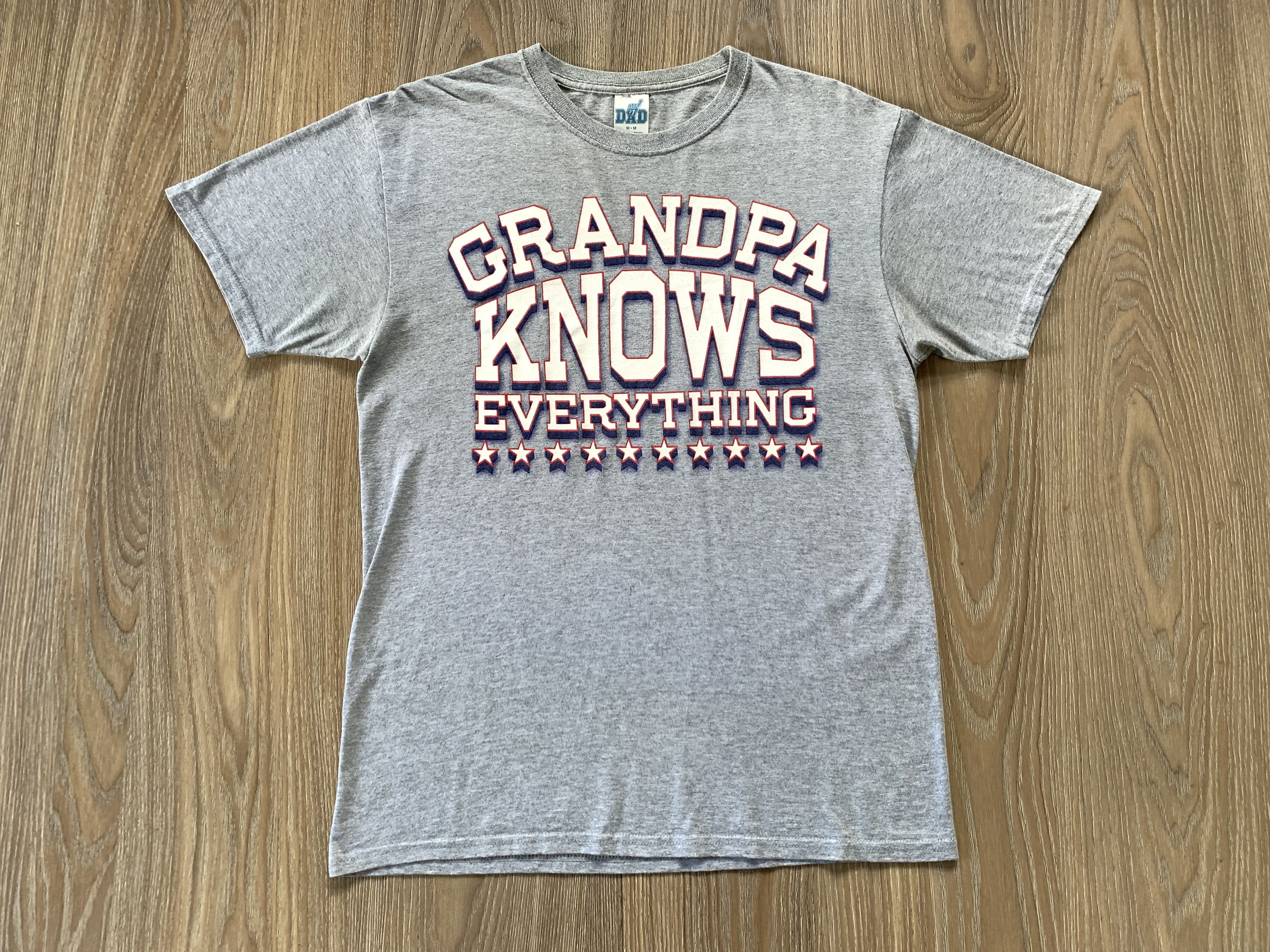 Vintage Vintage Grandpa Knows Everything T Shirt Size US M / EU 48-50 / 2 - 2 Thumbnail