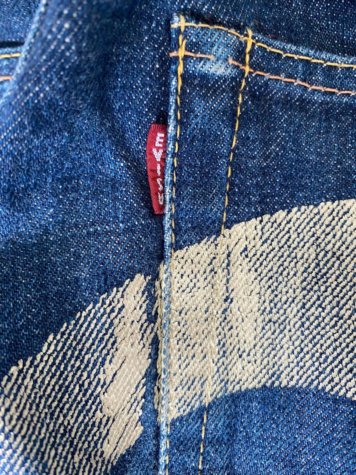 Evisu Evisu by Yamane Baggy Blue Selvedge Denim Daicock Big Logo Size US 32 / EU 48 - 7 Thumbnail