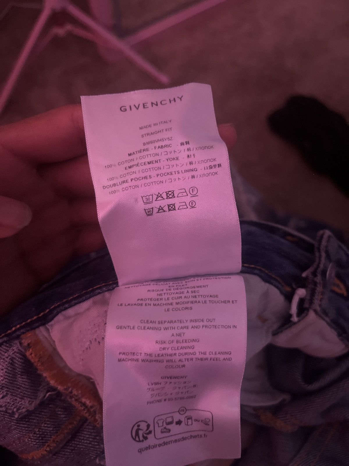 Givenchy Givenchy Moleskin Boro NWT Jeans Matthew Williams F/W 2022 Size US 30 / EU 46 - 10 Thumbnail