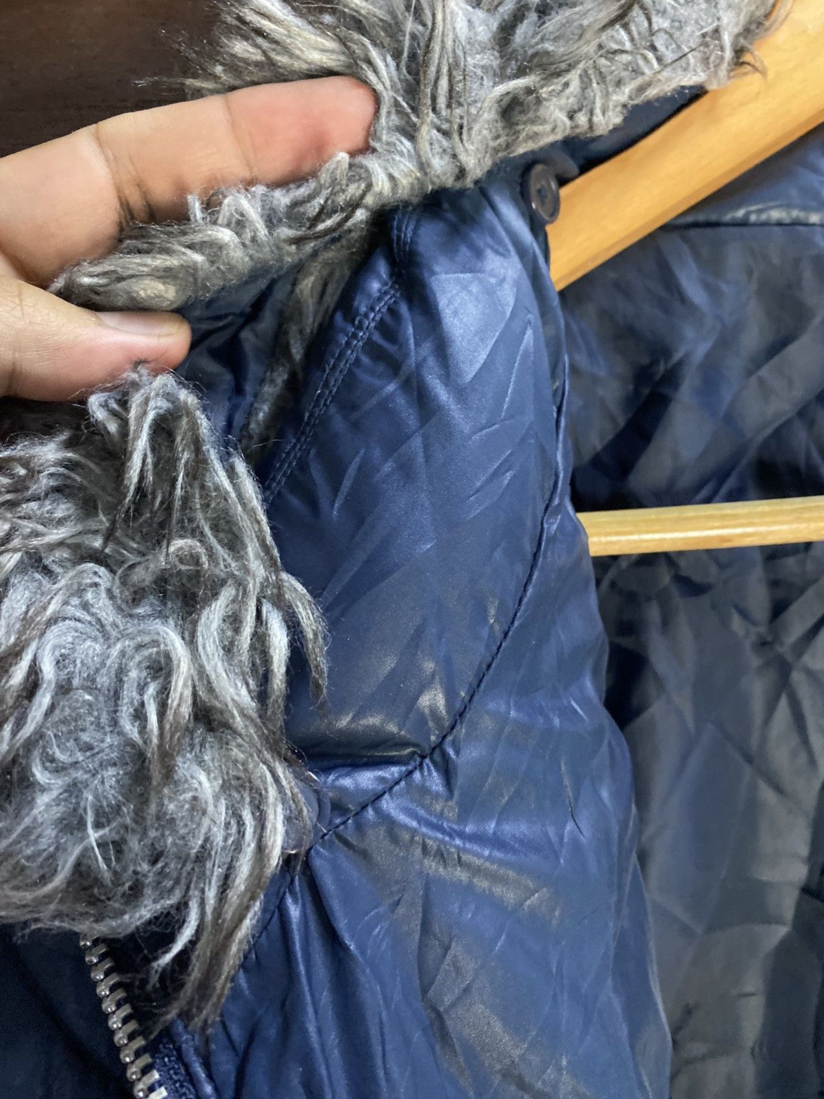 Japanese Brand Japanese Brand Closshi Fur minx Puffer Jacket Size US L / EU 52-54 / 3 - 9 Thumbnail