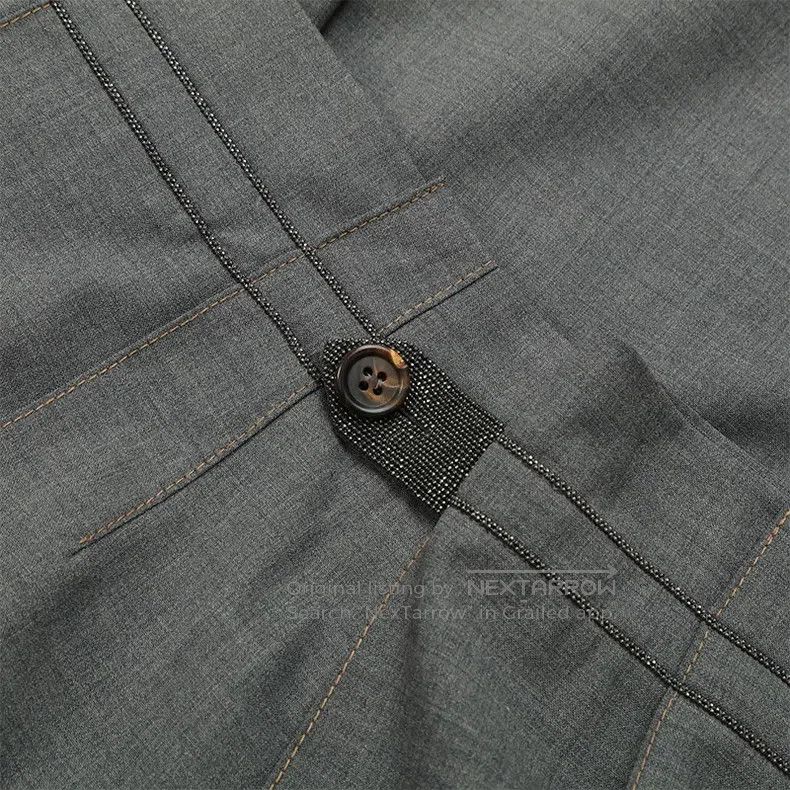 Brunello Cucinelli Brunello Cucinelli Lady's pleated wool A-line half skirt Size 27" / US 4 / IT 40 - 5 Thumbnail