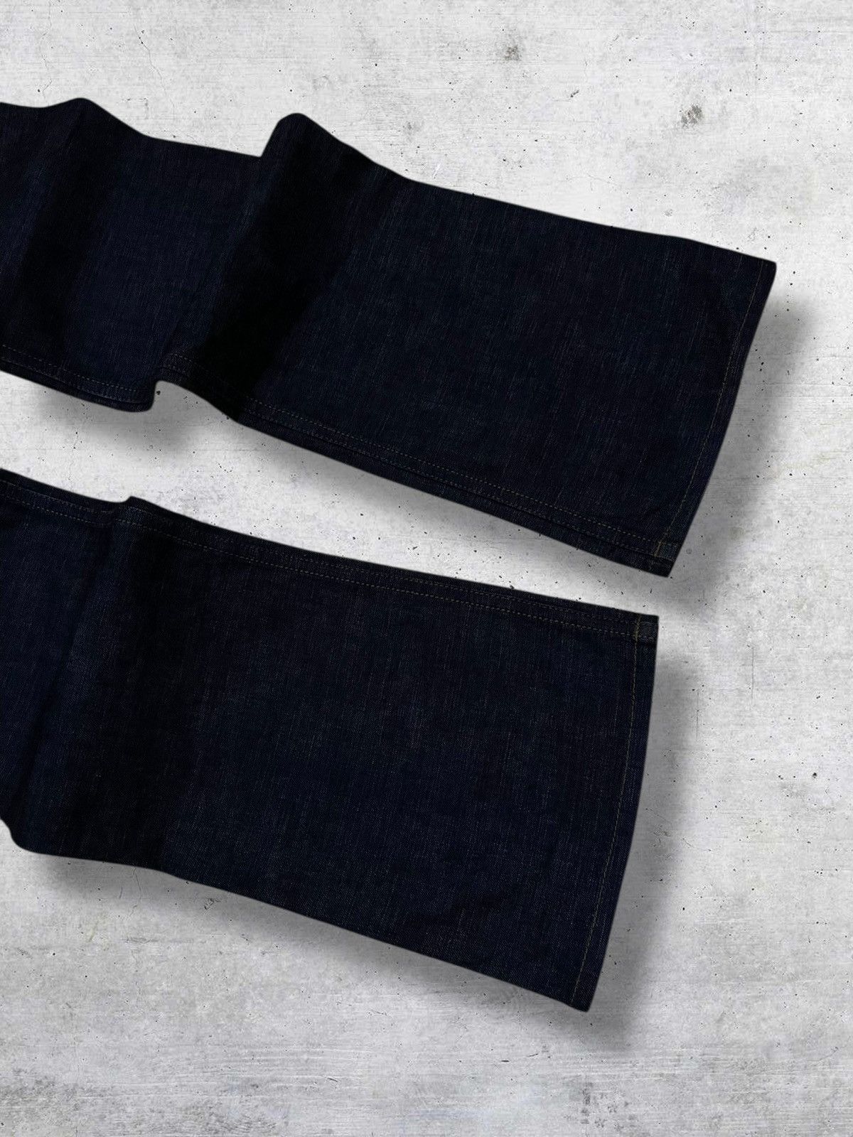 Yves Saint Laurent VINTAGE YVES SAINT LAURENT 90S DESIGNER FLARED MODEL DENIM Size US 27 - 5 Thumbnail
