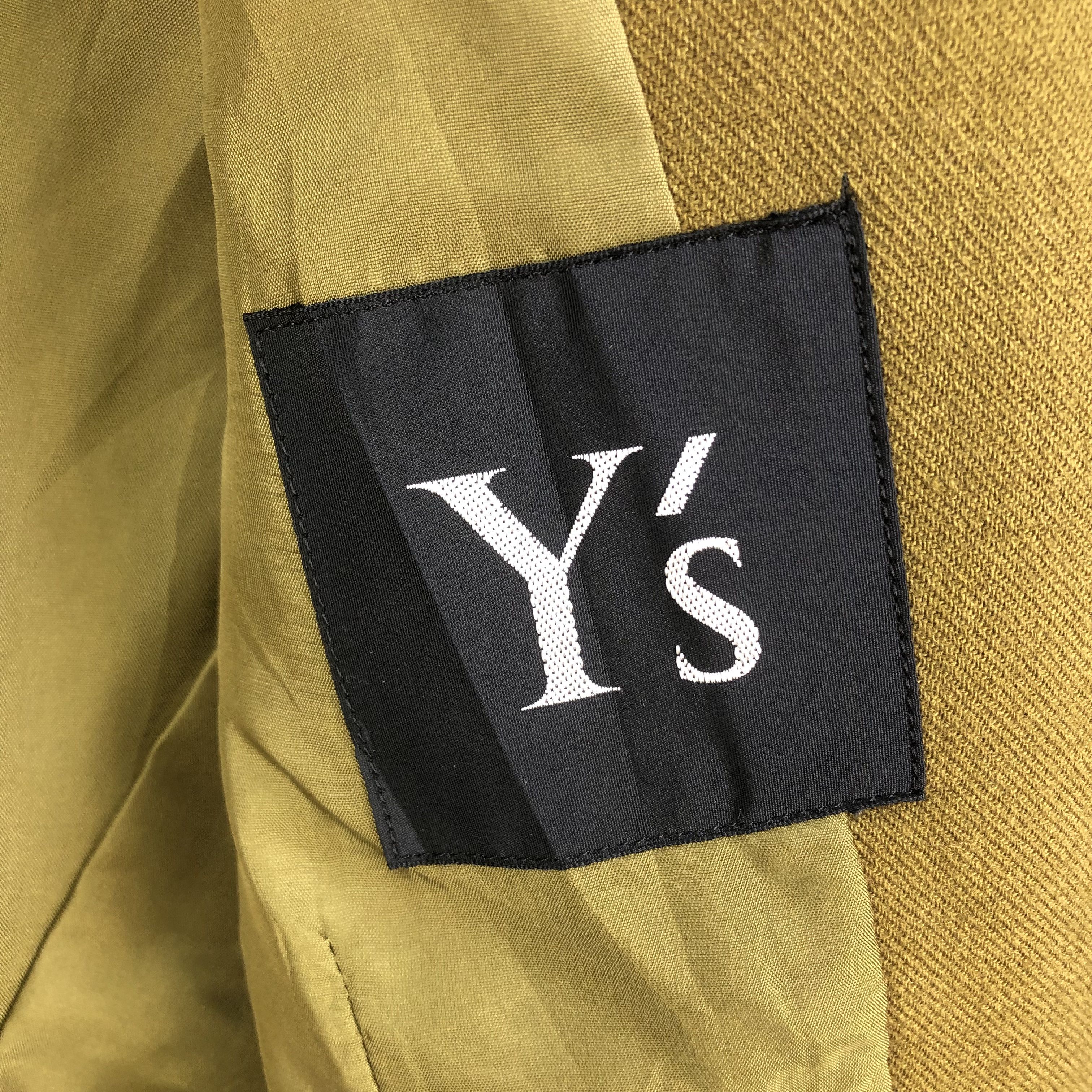 Yohji Yamamoto 1992 A/W Y’s Vintage Wool Blend Green Blazer Jacket Size S / US 4 / IT 40 - 15 Thumbnail